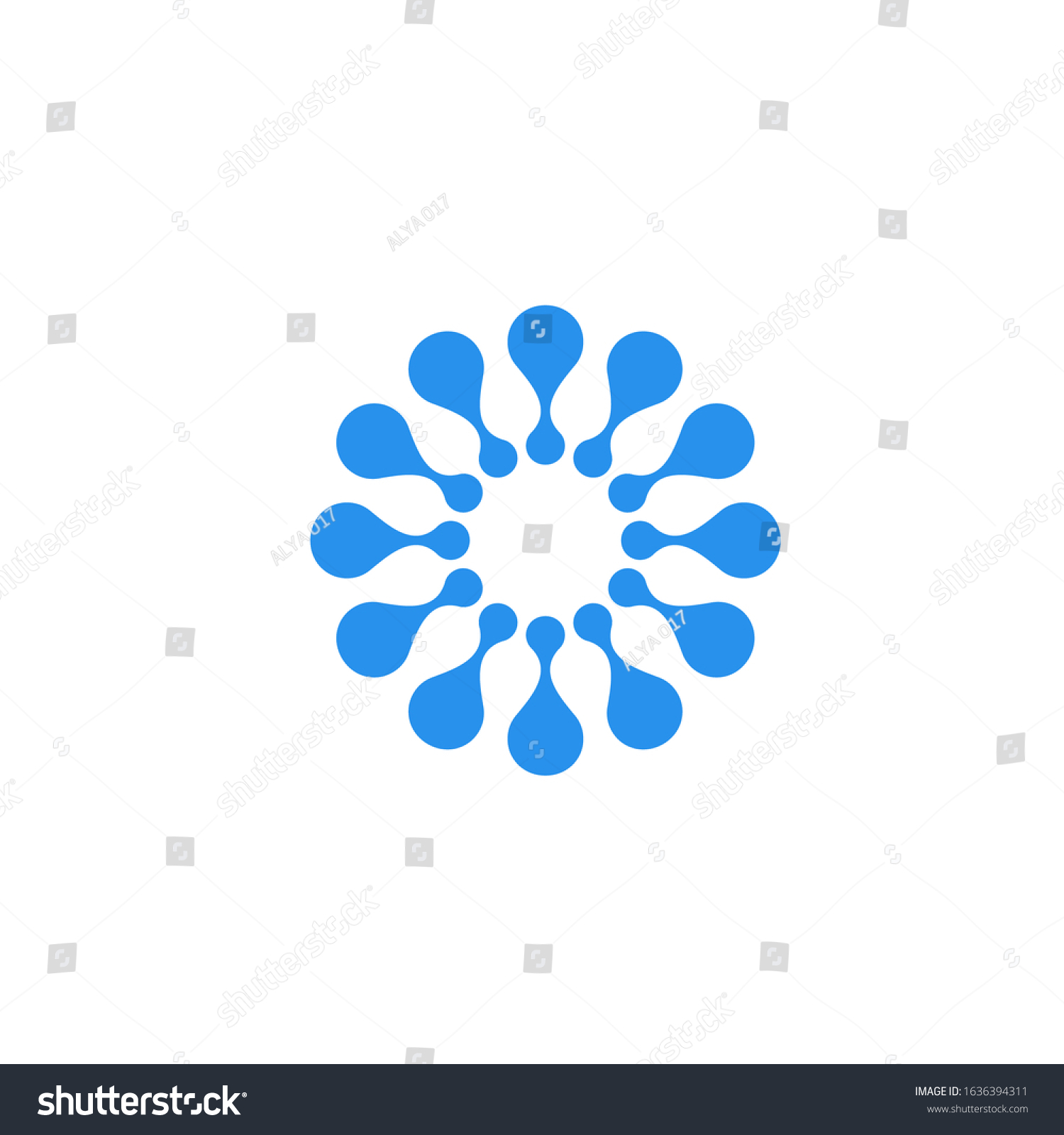 Molecule Logo Design Modern Template Stock Vector (Royalty Free ...