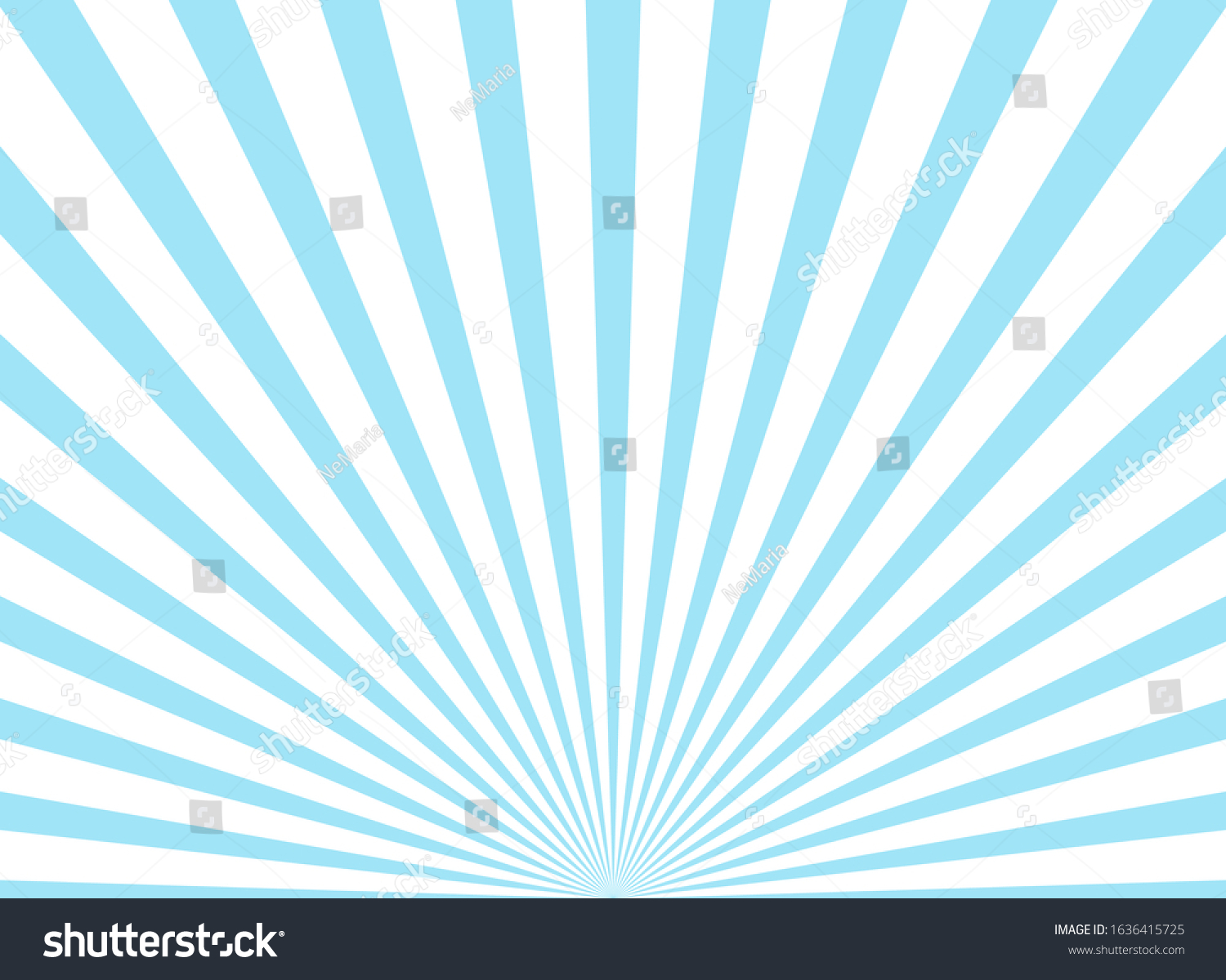 Sunlight Rays Background Powder Blue White Stock Vector (Royalty Free ...