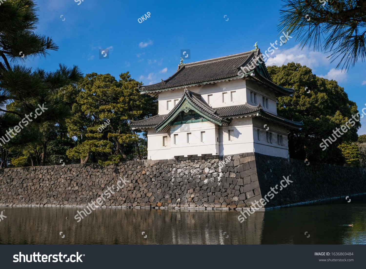 Tatsumi Turret Edo Castle Stock Photo 1636869484 | Shutterstock