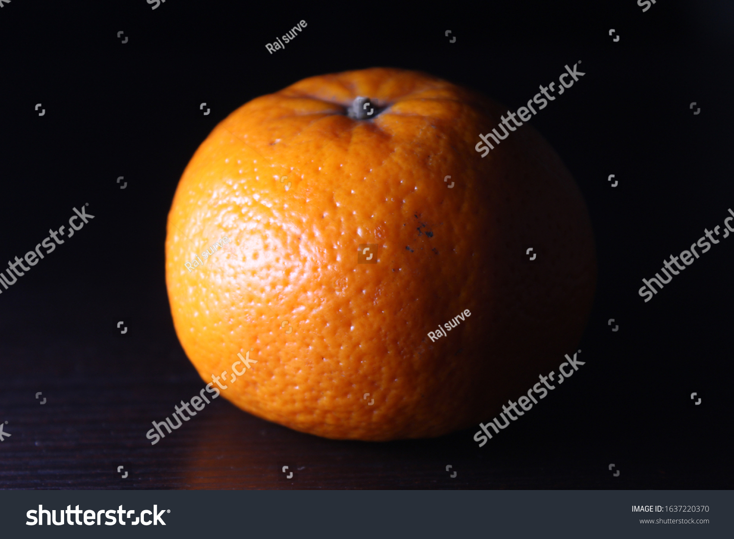 Orange Dark Night Background Image Wallpaper Stock Photo 1637220370 ...