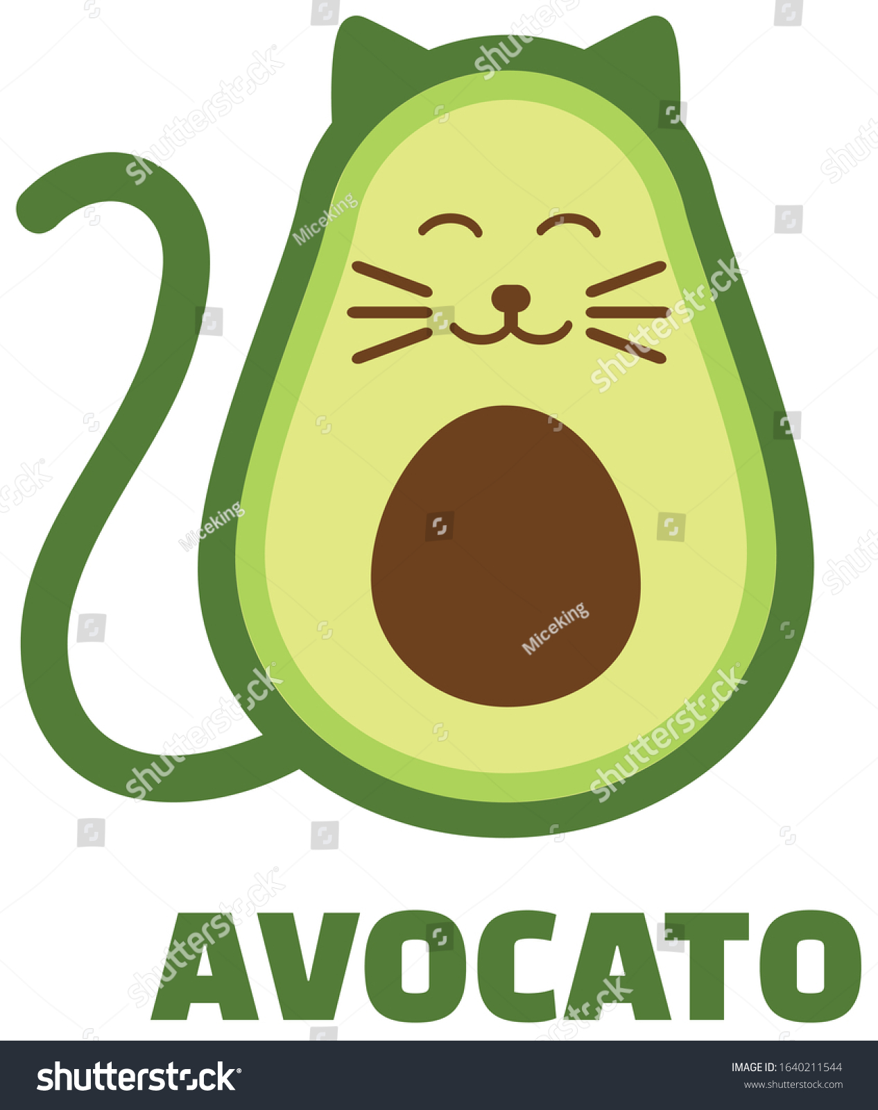 Авокадо котик картинки
