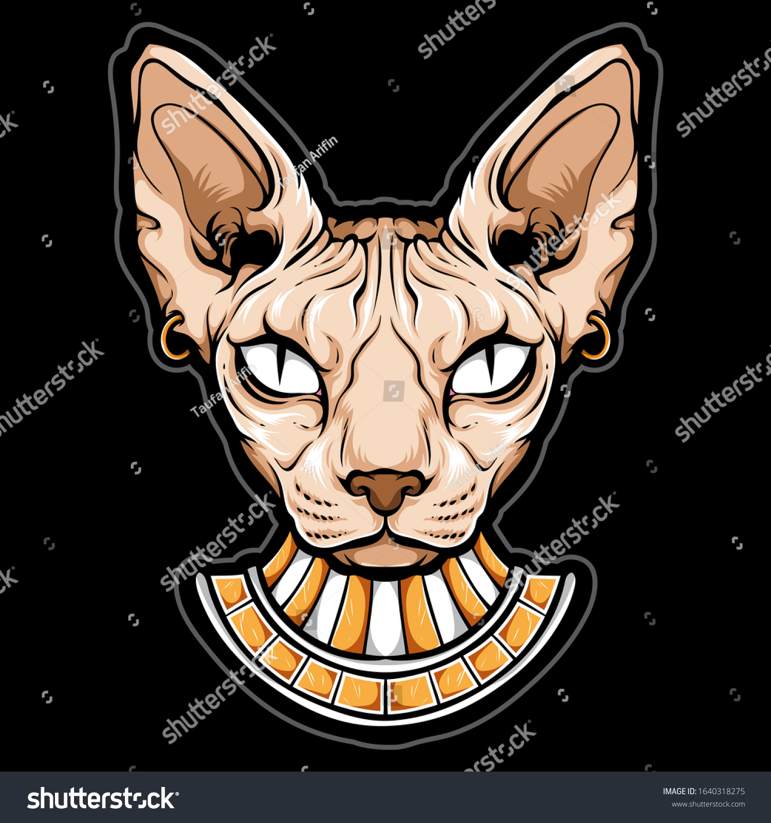 Кот сфинкс фараон