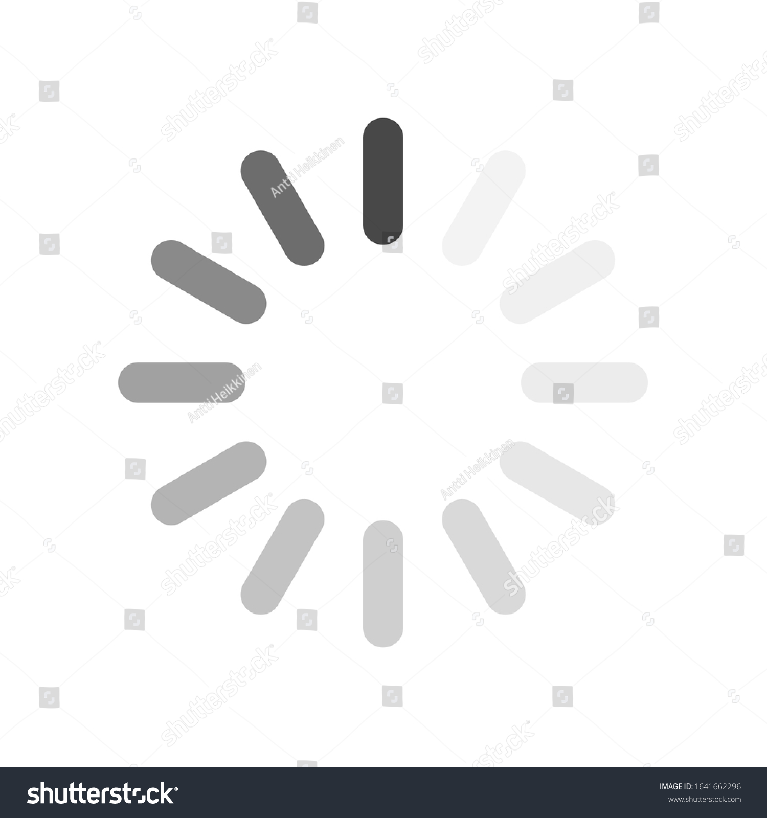 Loading Icon Symbol Flat Load Sign Stock Vector (royalty Free 