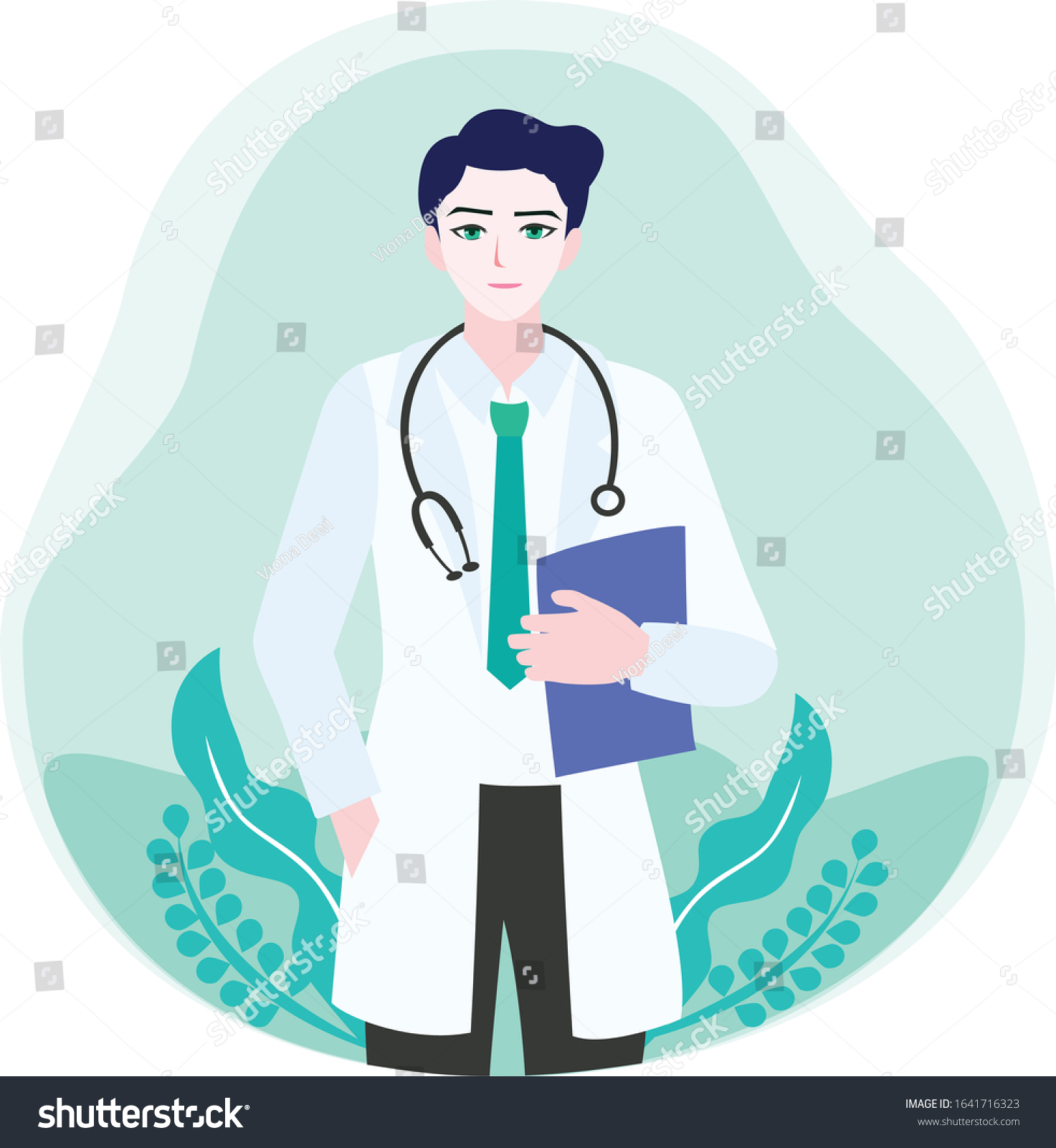 Doctor Man Health Medicine Cartoon Stock Vector (royalty Free 