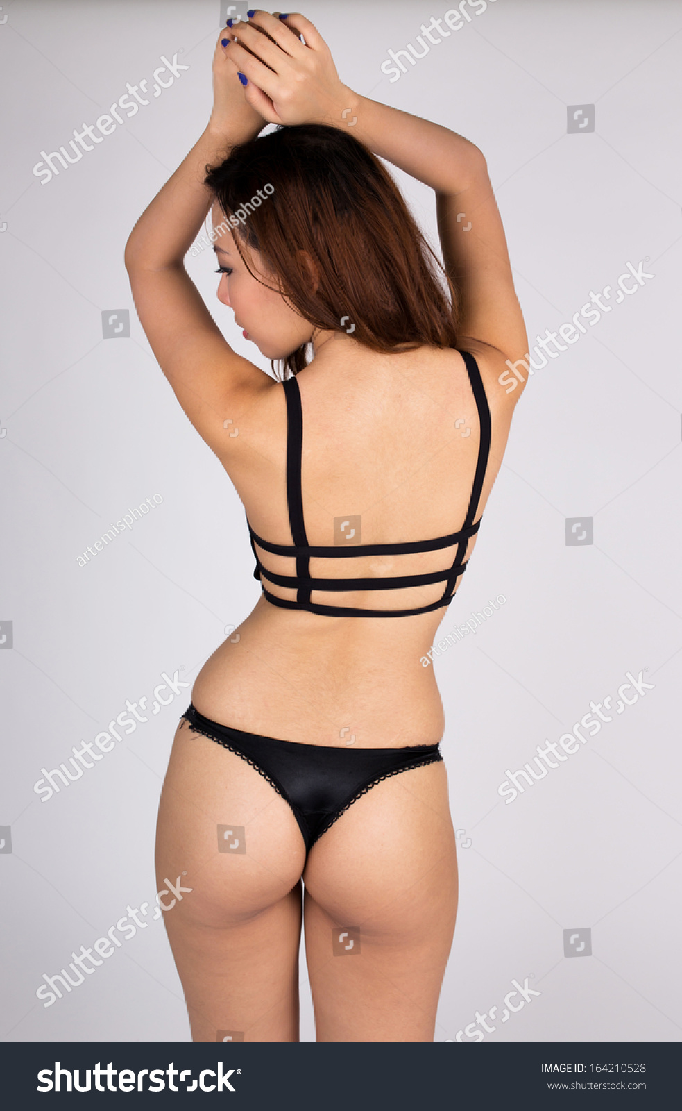 Sensual Sexy Woman Posing Black Sexy photo