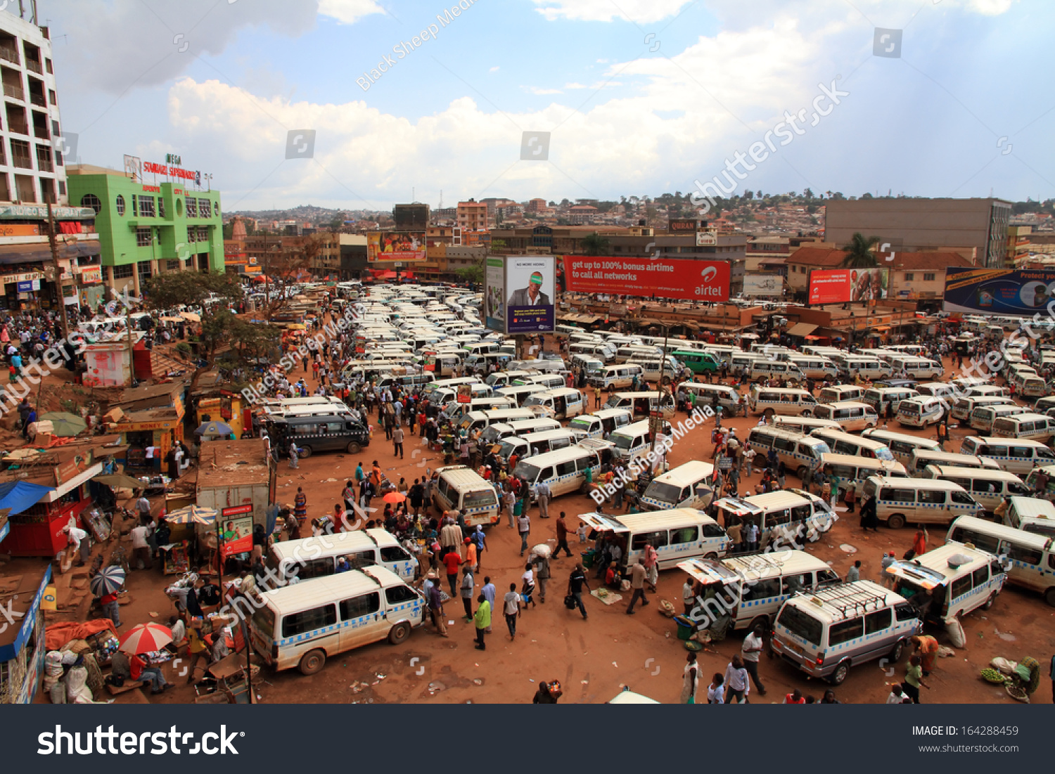 Kampala Uganda September 28 2012 Kampala Stock Photo 164288459 ...