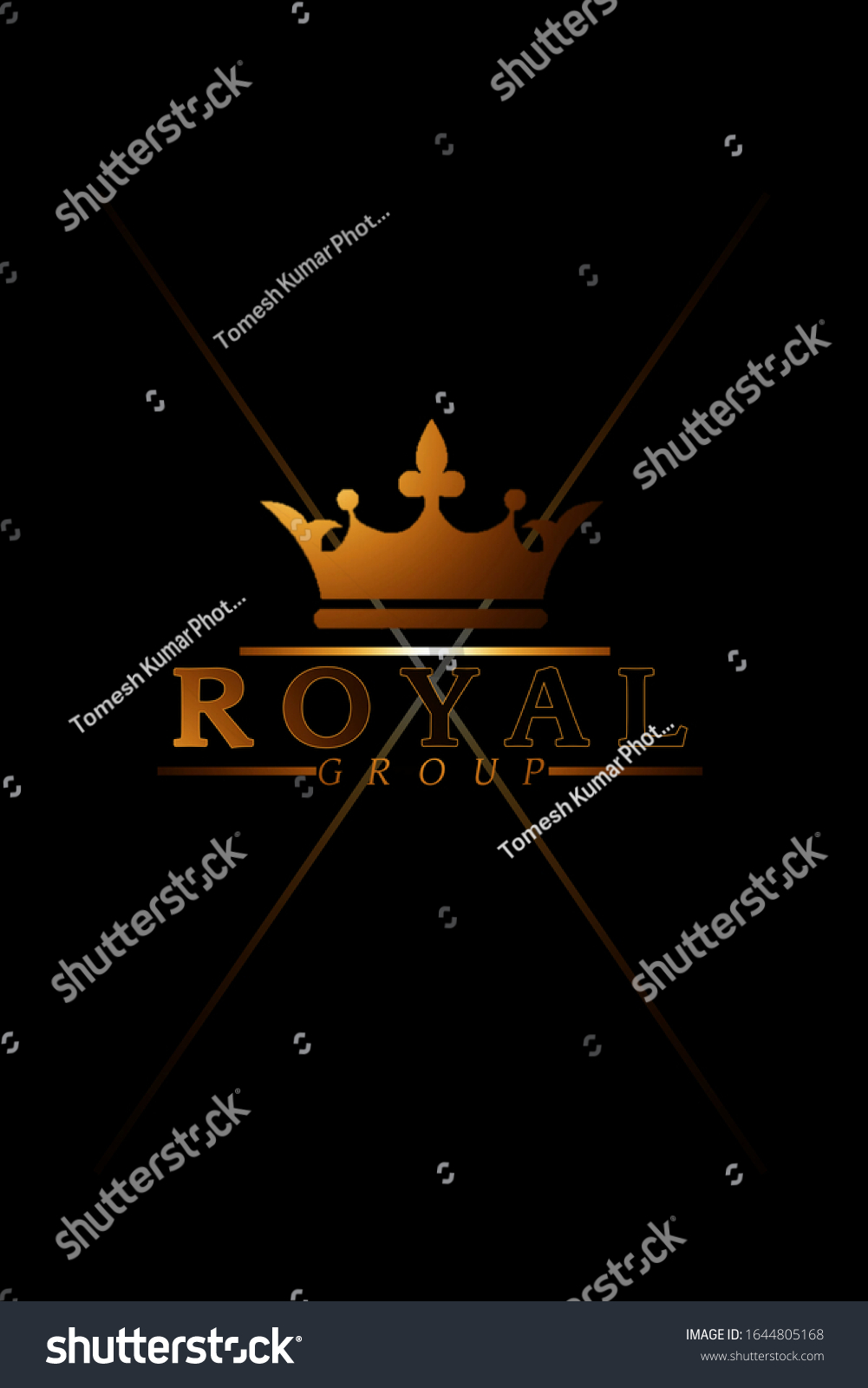 Royal Group Logo Designed Stock Illustration 1644805168 | Shutterstock