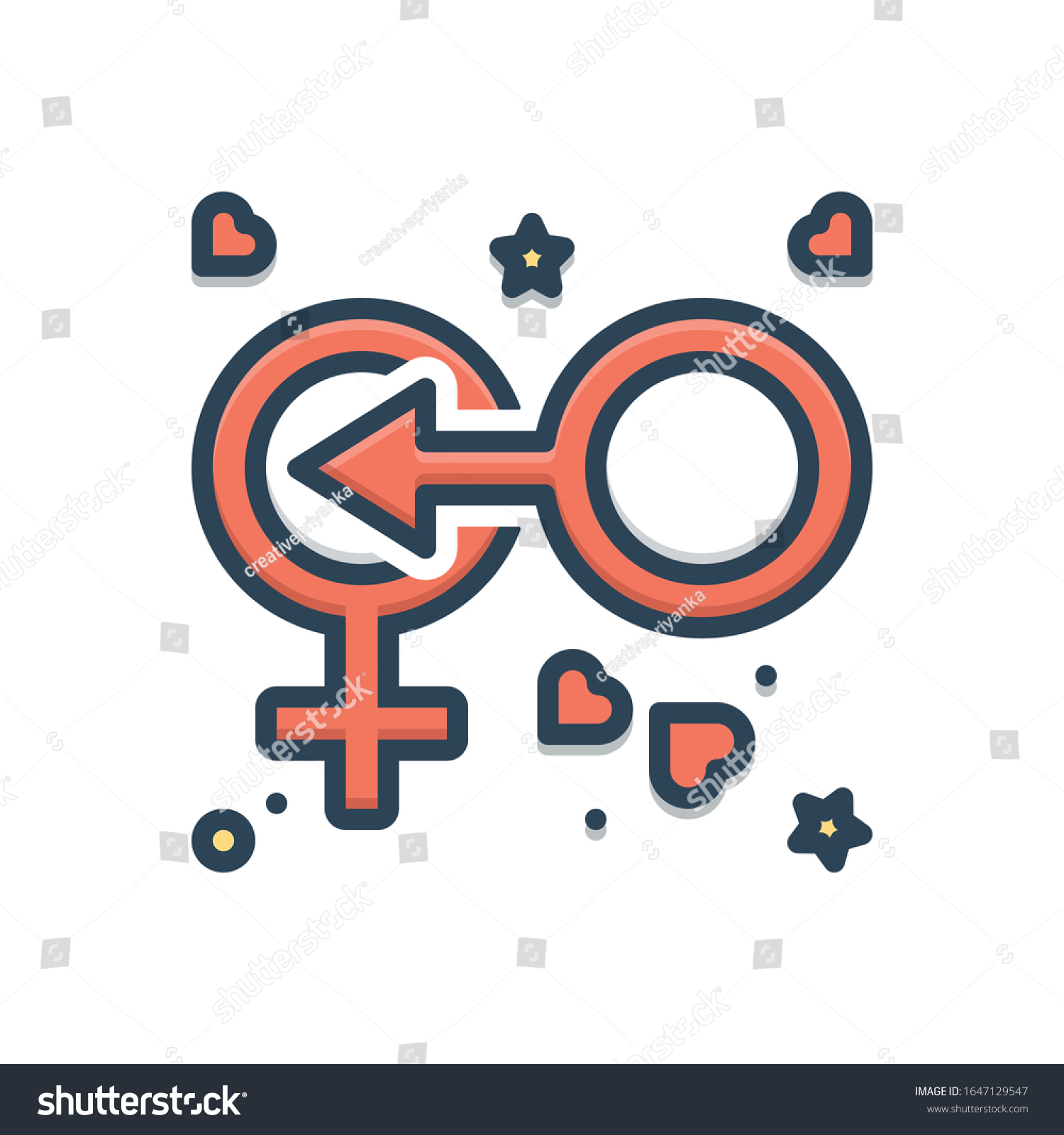 Vector Colorful Illustration Icon Coitus Stock Vector Royalty Free 1647129547 Shutterstock 