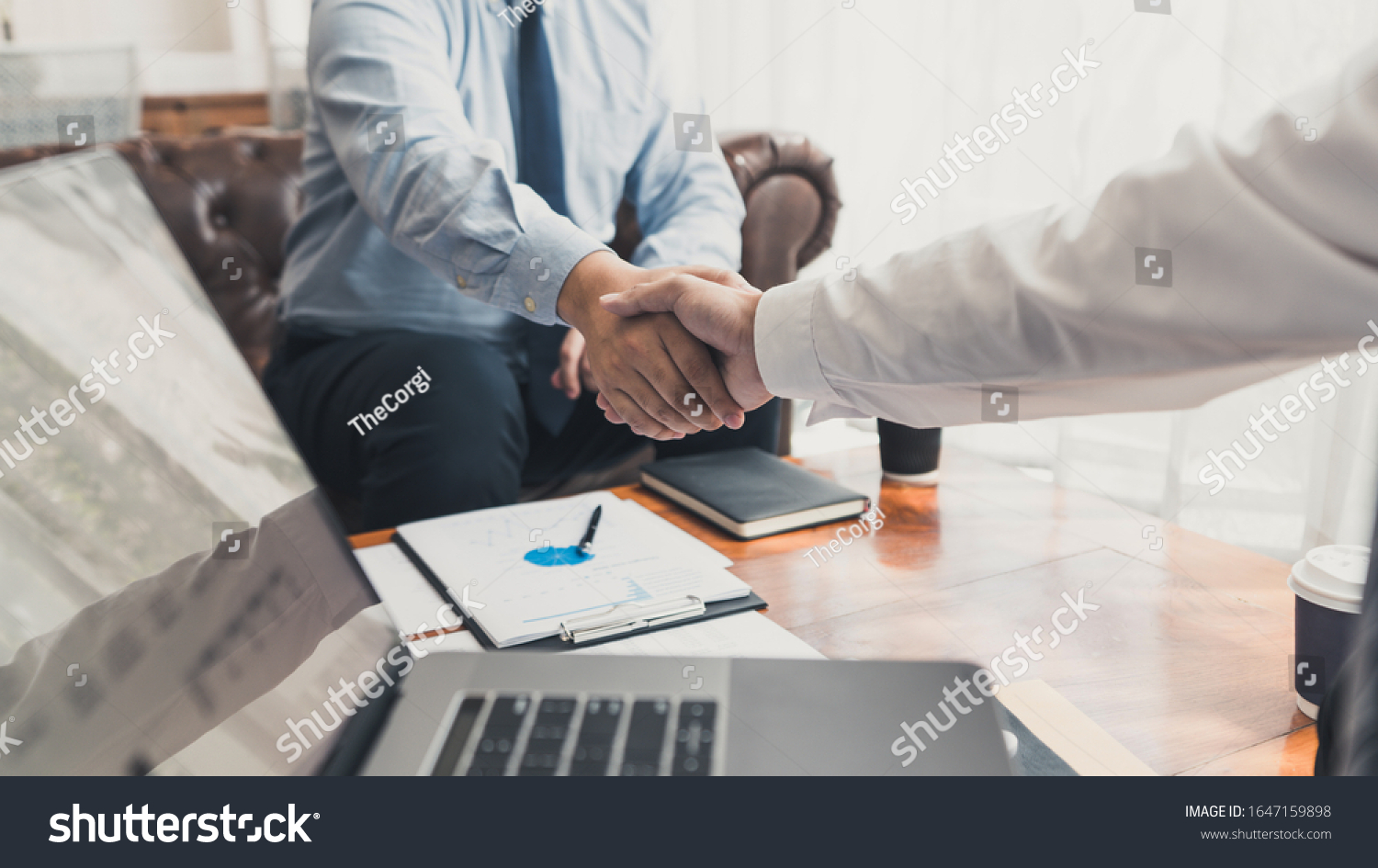 Business Meeting Agreement Handshake Concept Hand Stock Photo ...