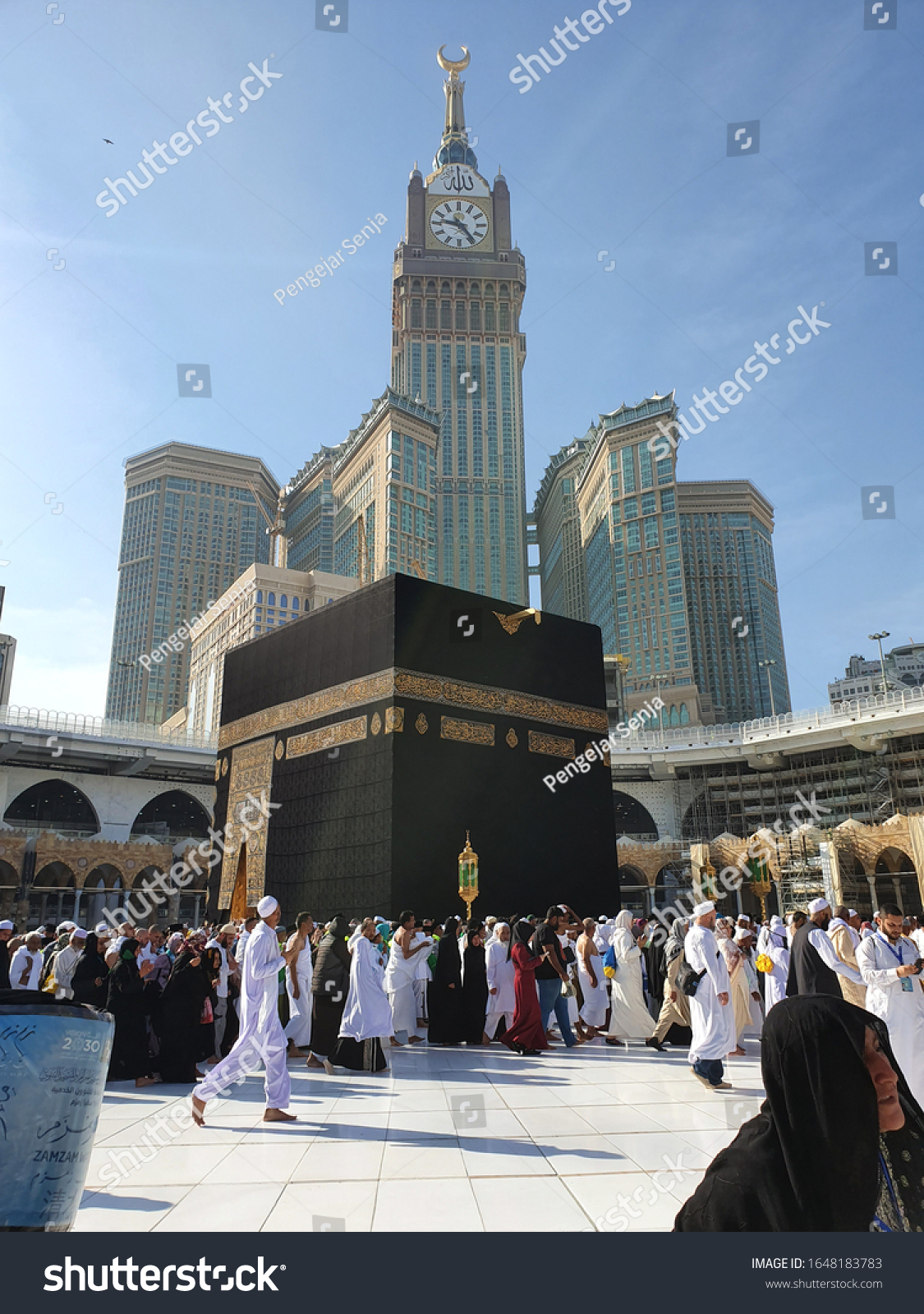 Kaaba Makkah View Royal Clock Tower Stock Photo 1648183783 | Shutterstock