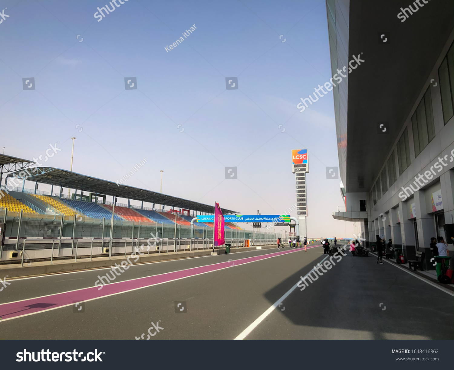 Doha Qatar February 2020 View Lusail Stock Photo 1648416862 | Shutterstock