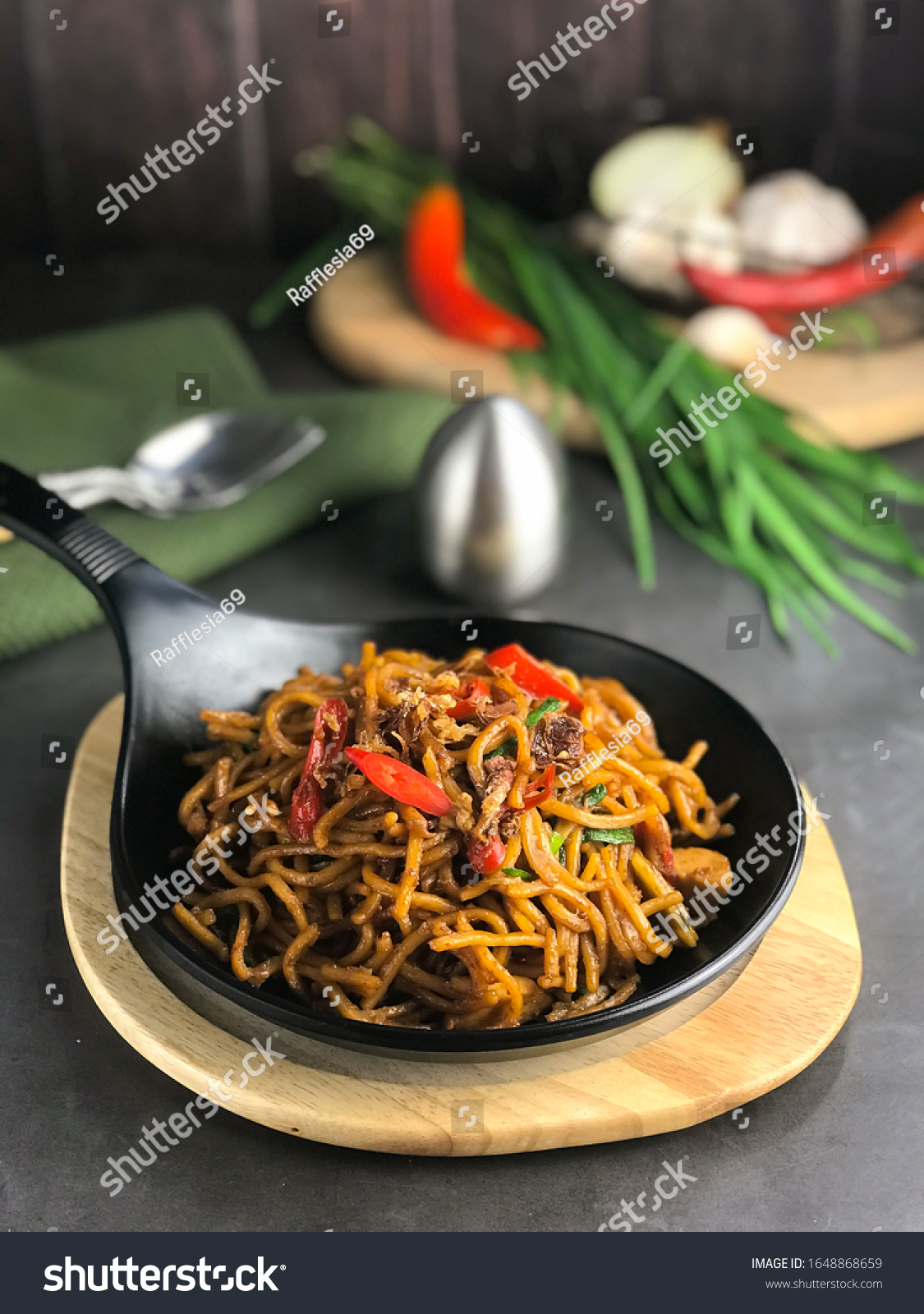 Mi Goreng Mee Goreng Mamak Indonesian Stock Photo 1648868659 | Shutterstock