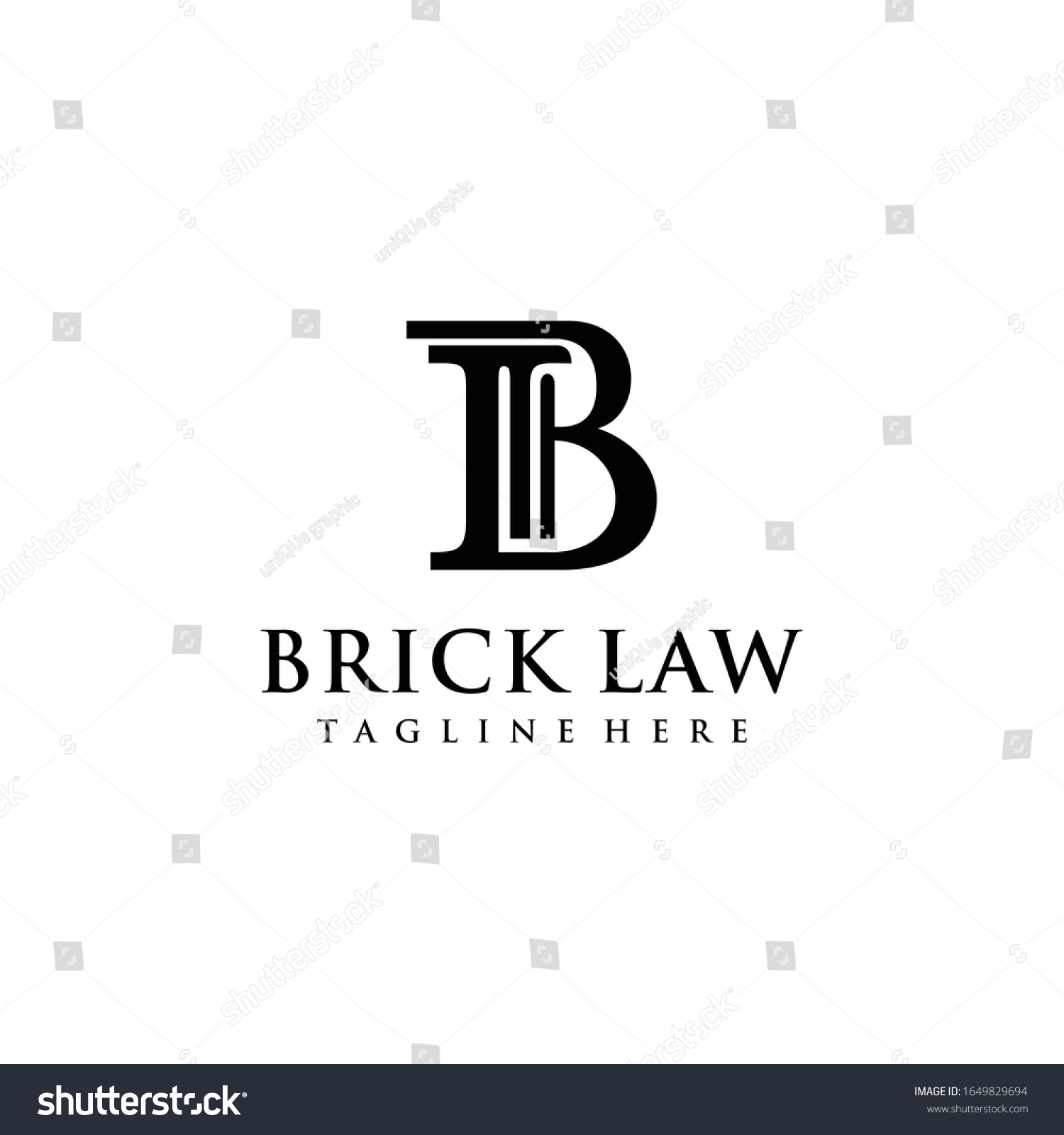 B Law Logo : 915 Images, Photos Et Images Vectorielles De Stock ...