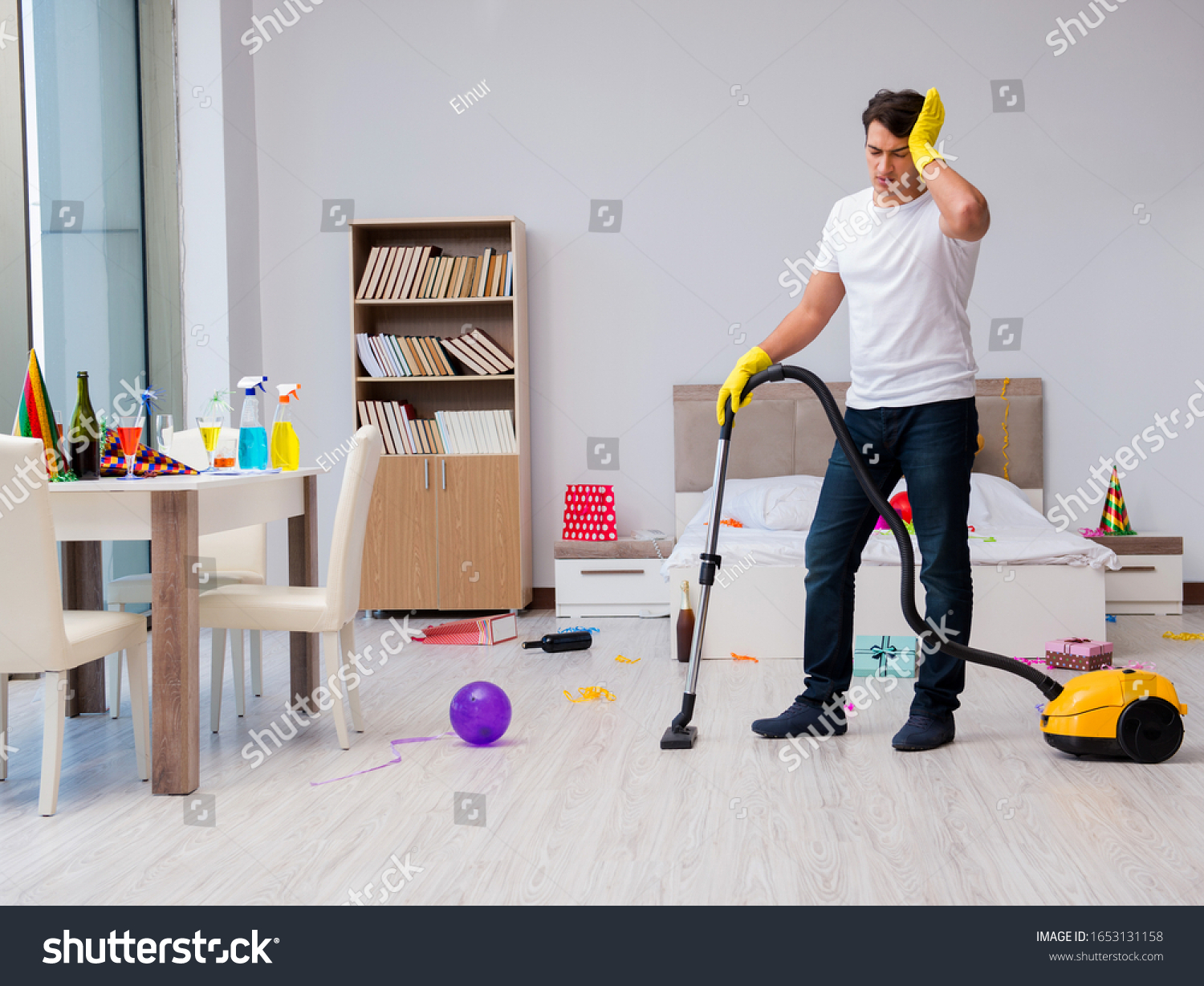 Man Home After Heavy Partying Stock Photo 1653131158 | Shutterstock