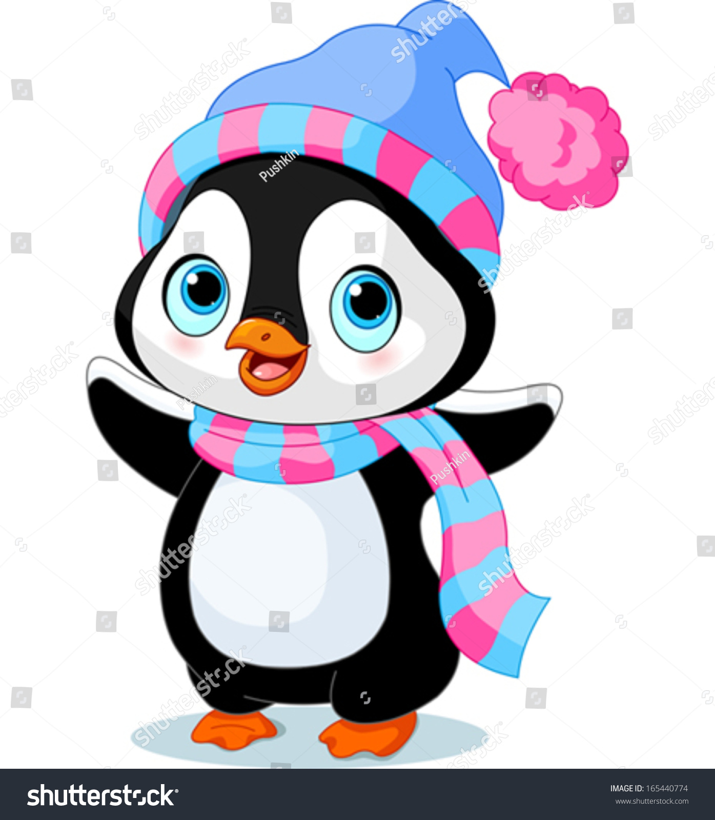 cute penguin hat