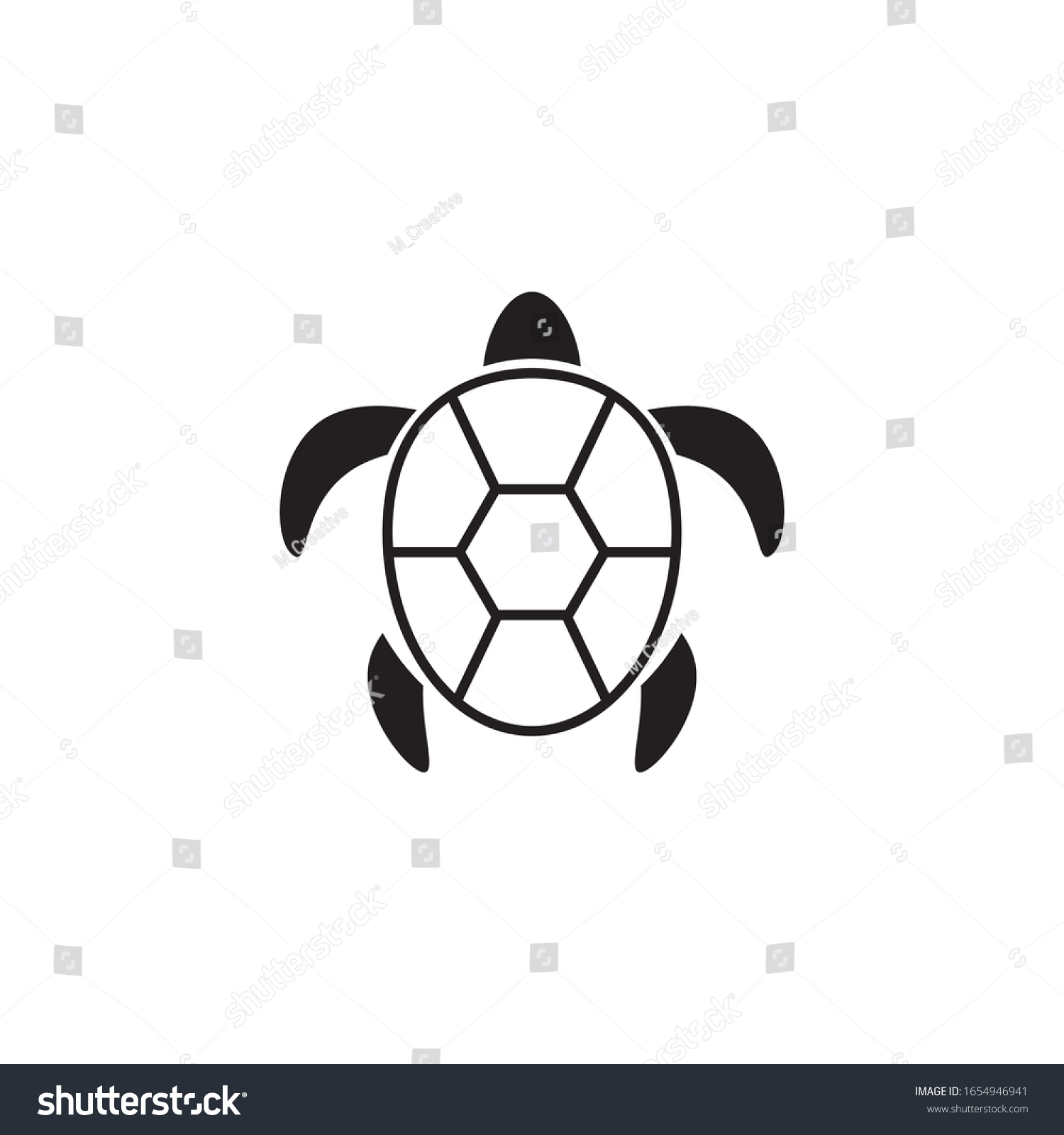 Turtle Logo Template Vector Icon Design Stock Vector (Royalty Free ...