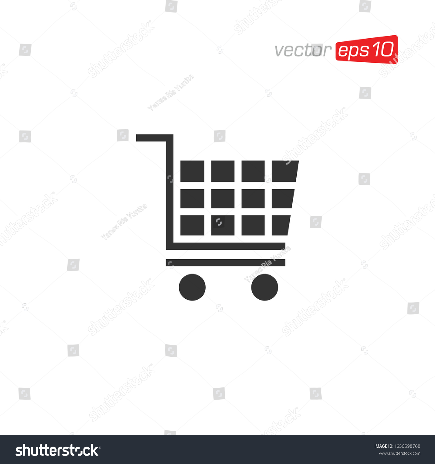 Shopping Cart Icon Design Template Stock Vector (Royalty Free ...