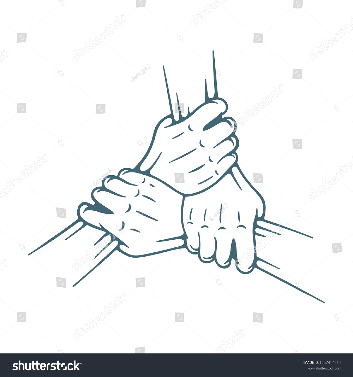 Знак дружбы руками