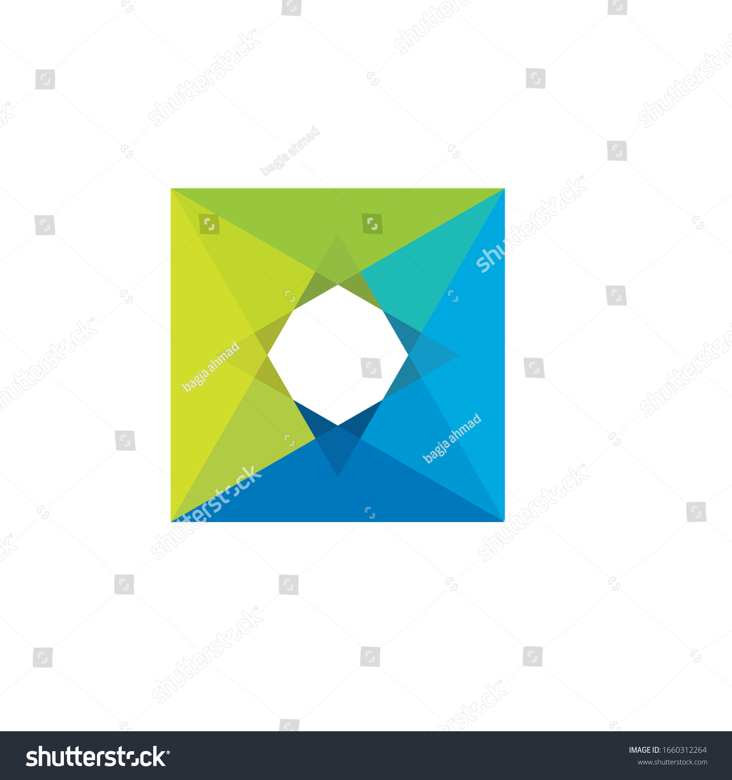 Light Overlay Logo Vector Modern Template Stock Vector (Royalty Free ...