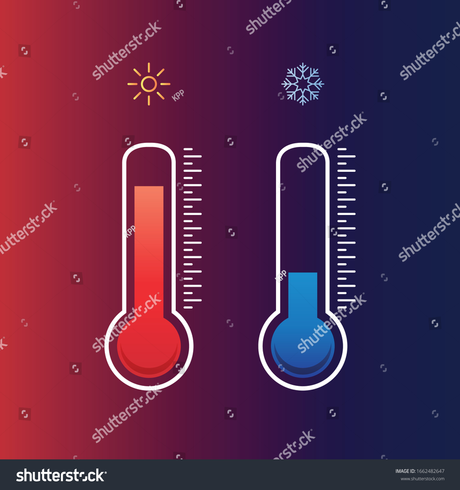 thermometer-equipment-showing-hot-cold-weather-stock-vector-royalty