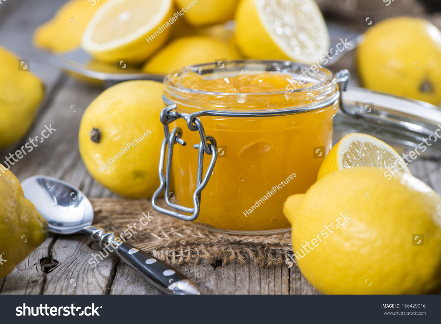 Лимонный конфитюр