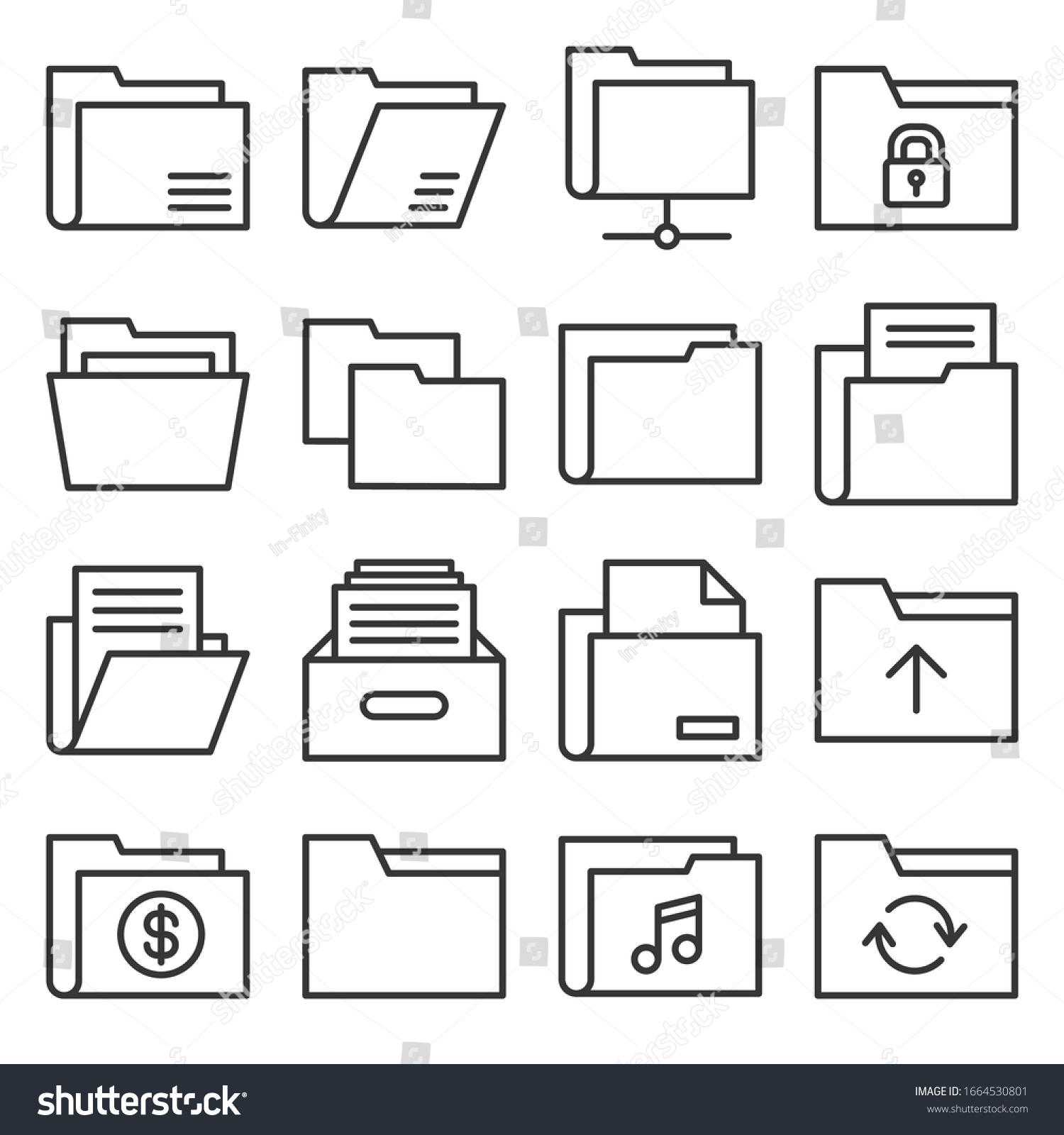 255,274 Folder paper icon Images, Stock Photos & Vectors | Shutterstock