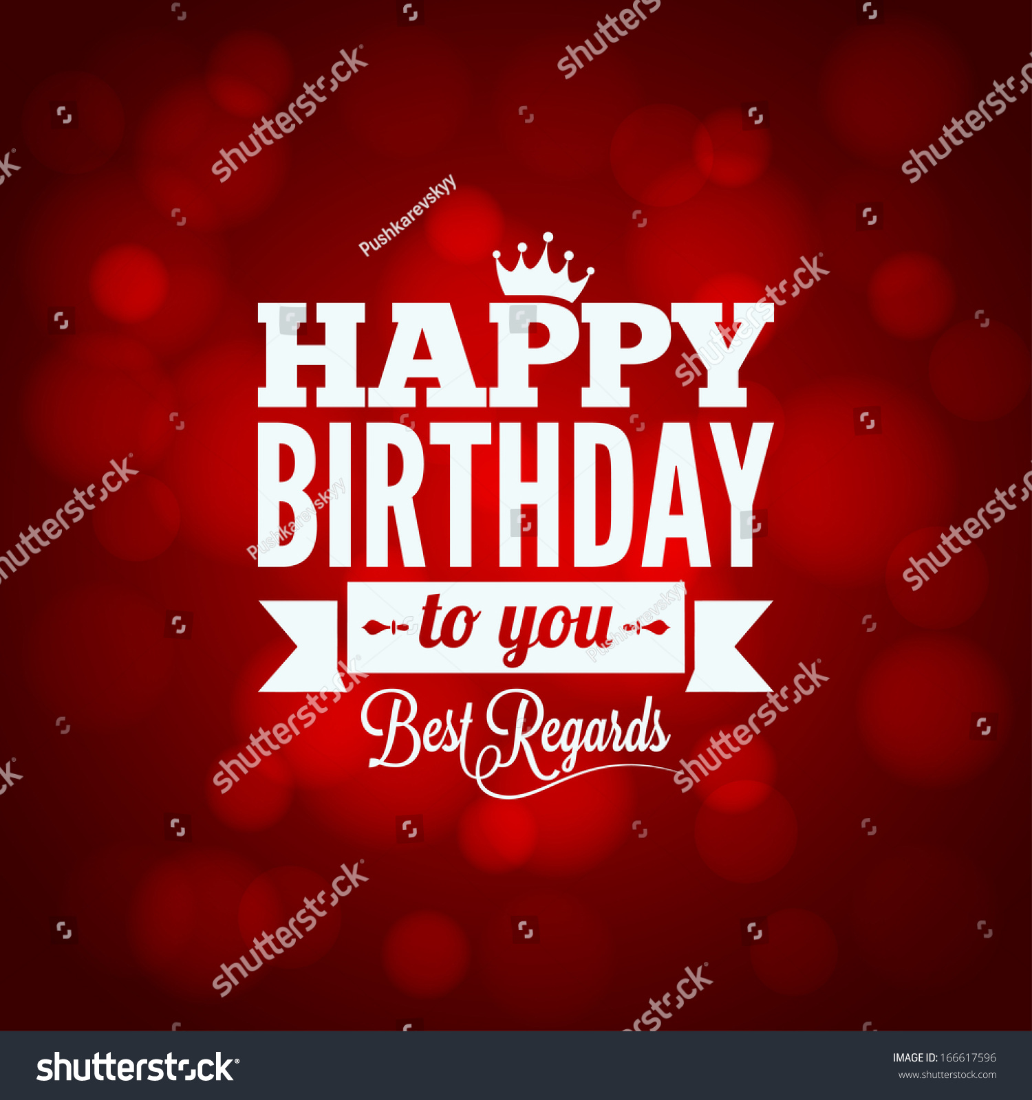 Happy Birthday Sign Design Background Stock Vector (Royalty Free ...