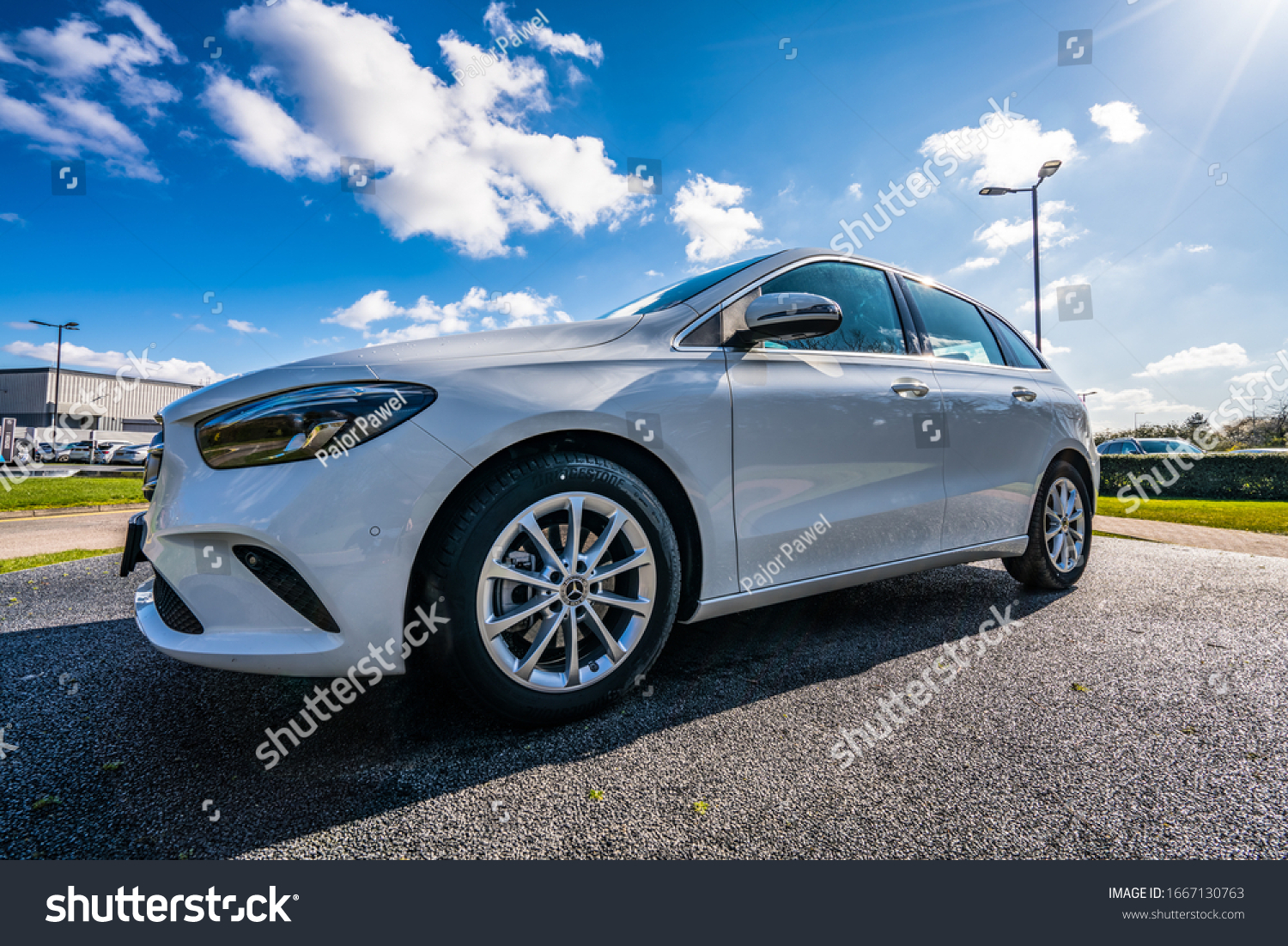 Mercedes Benz B Class 2020 Model Stock Photo 1667130763 | Shutterstock