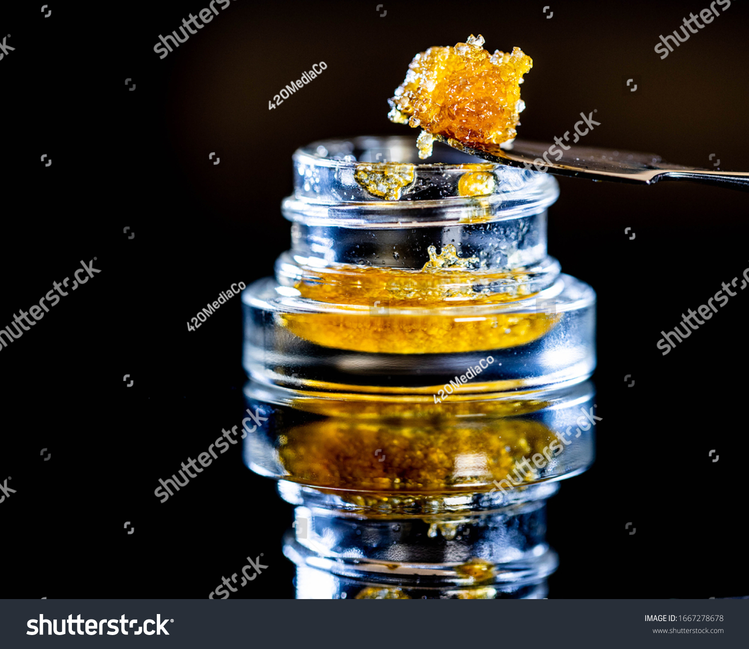 Live Resin Dab Sauce Cannabis Oil Stock Photo 1667278678 | Shutterstock