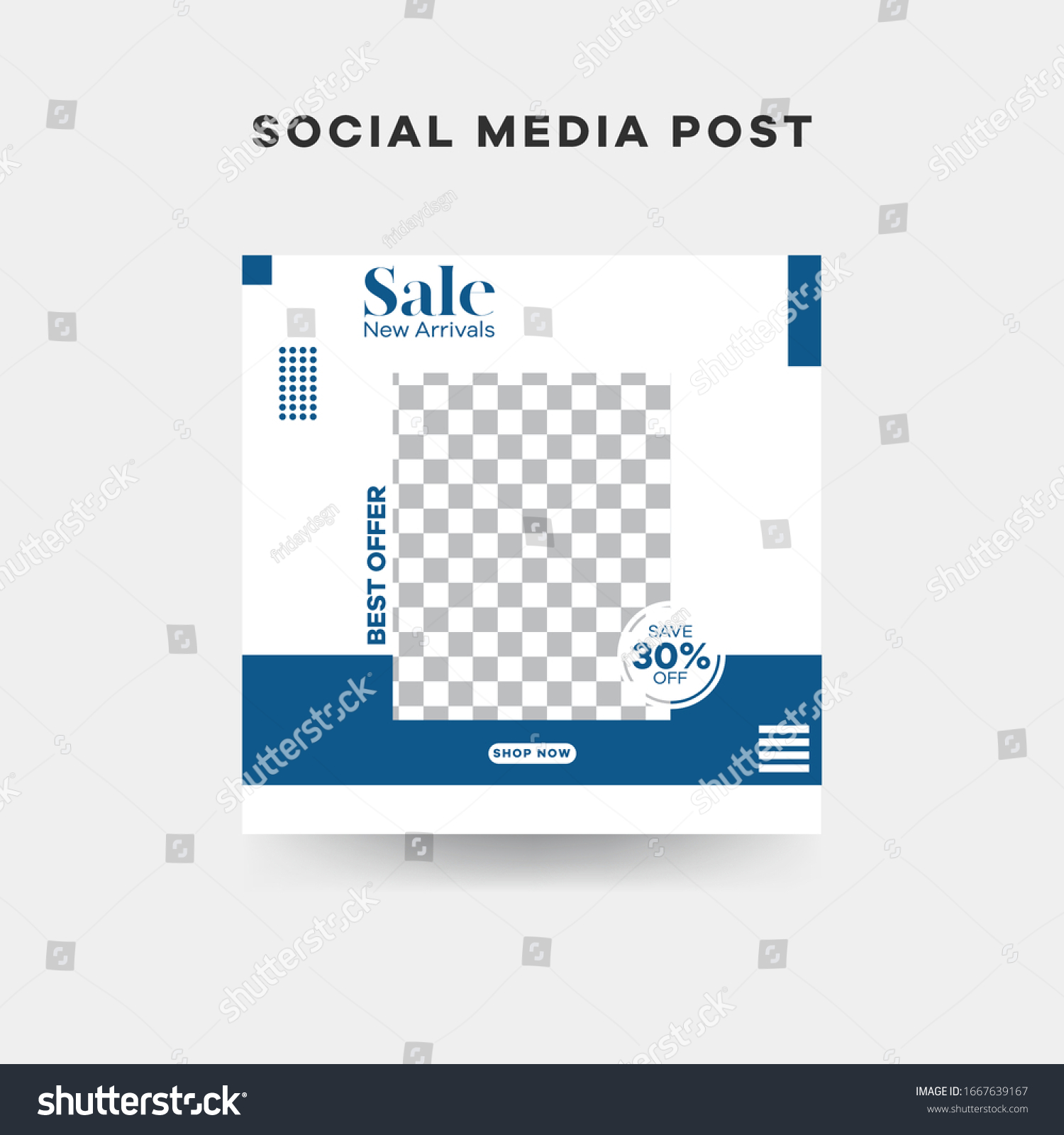 Business Square Editable Presentation Template Modern Stock Vector ...