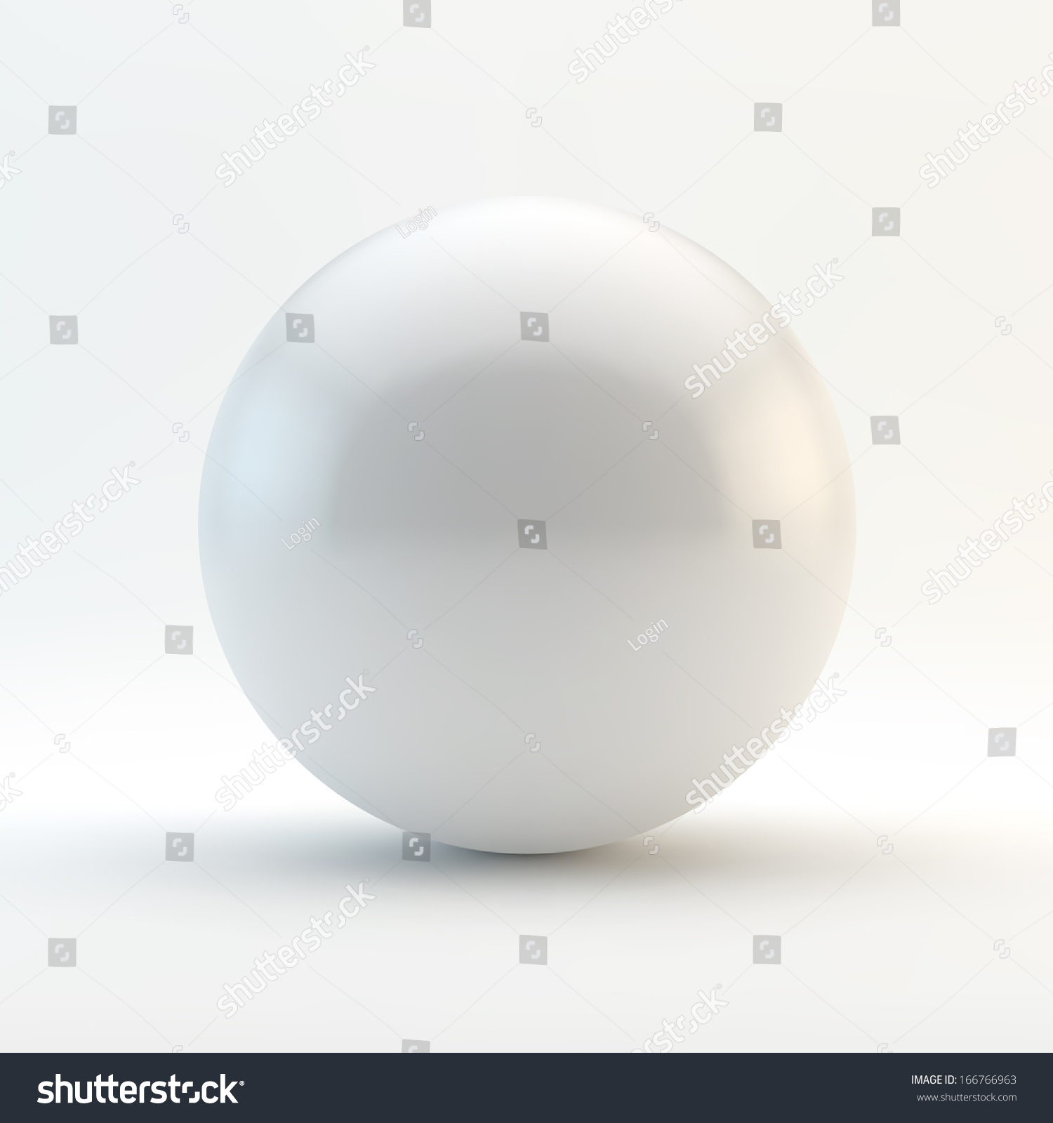 Sphere 3d Vector Illustration Stock Vector (Royalty Free) 166766963 ...