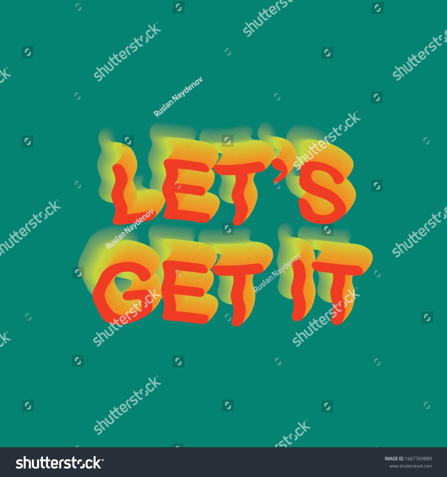 lets-get-word-lettering-design-blend-stock-vector-royalty-free