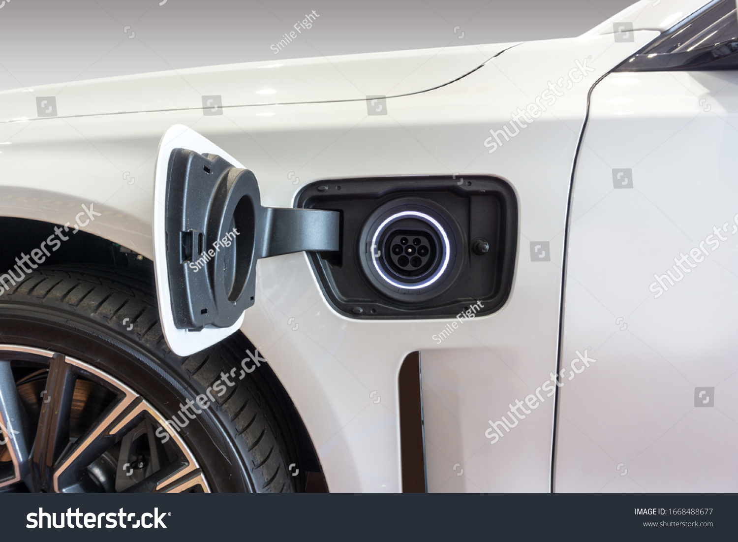 Charge Port On Electric Car Ev Stock Photo 1668488677 | Shutterstock