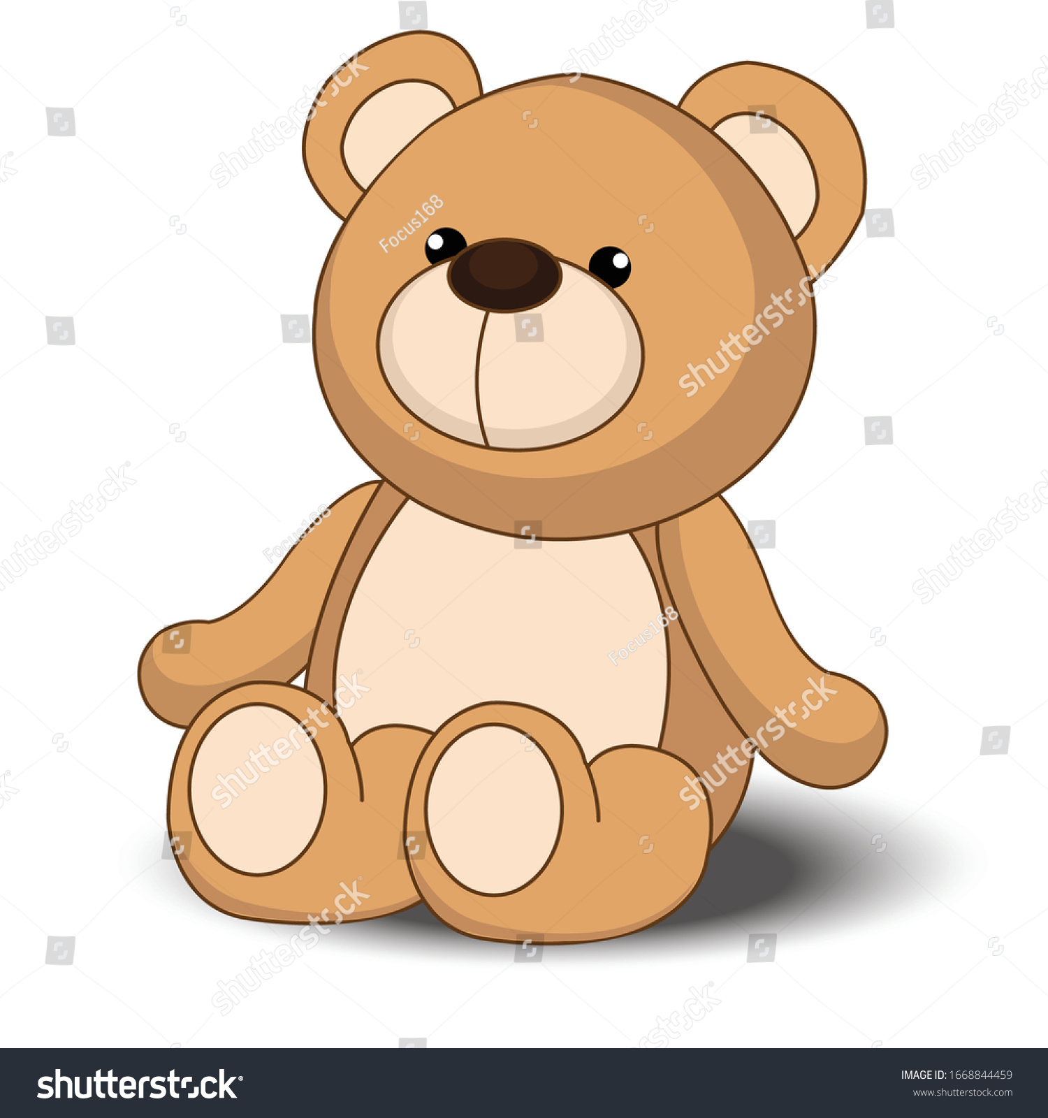 cute animated teddy bear images