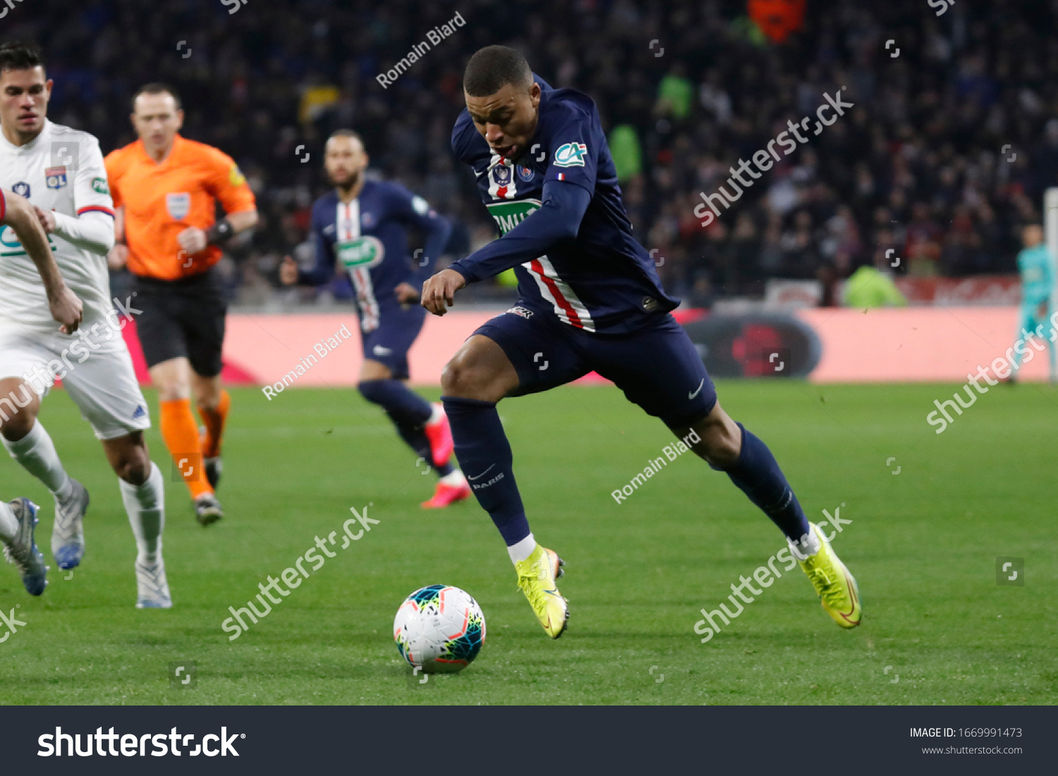 Kylian Mbappe Paris During French Cup Stock Photo 1669991473 | Shutterstock