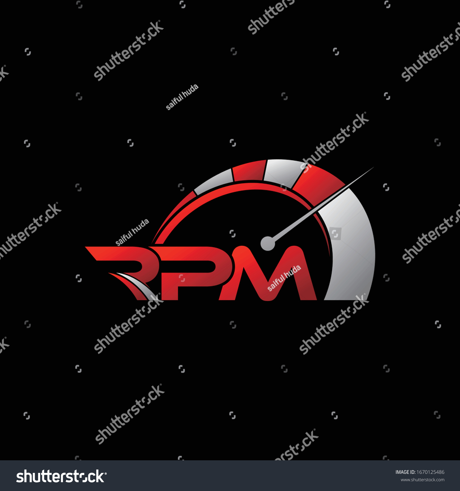 Speedometer Logo Design Vector Simple Logo Stock Vector (Royalty Free ...