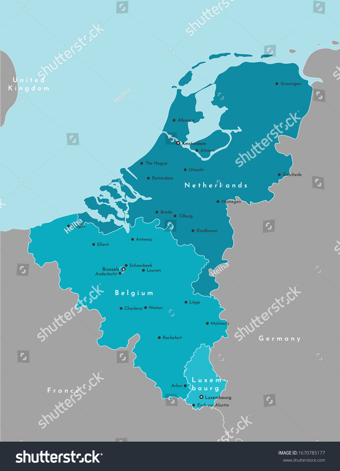 3,573 Map netherlands belgium germany Images, Stock Photos & Vectors ...