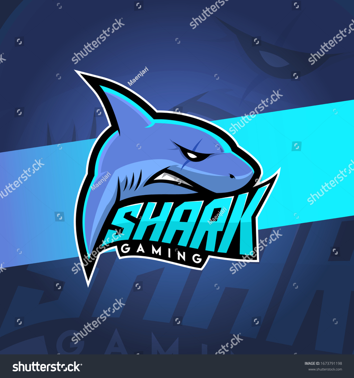 1 Shark fantasy football logo Images, Stock Photos & Vectors | Shutterstock