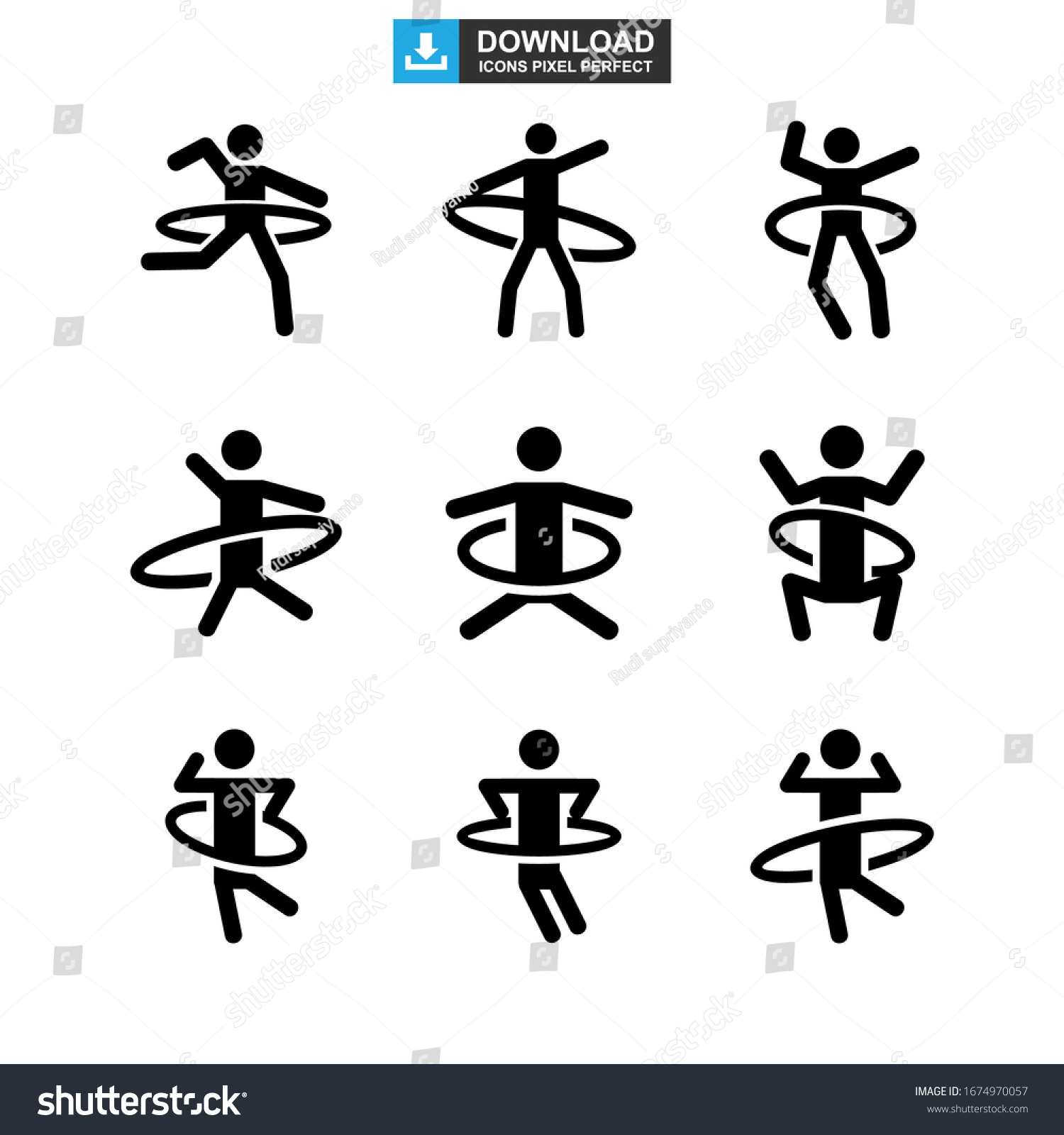 1,377 Hula Hoop Illustration Icon Images, Stock Photos & Vectors ...