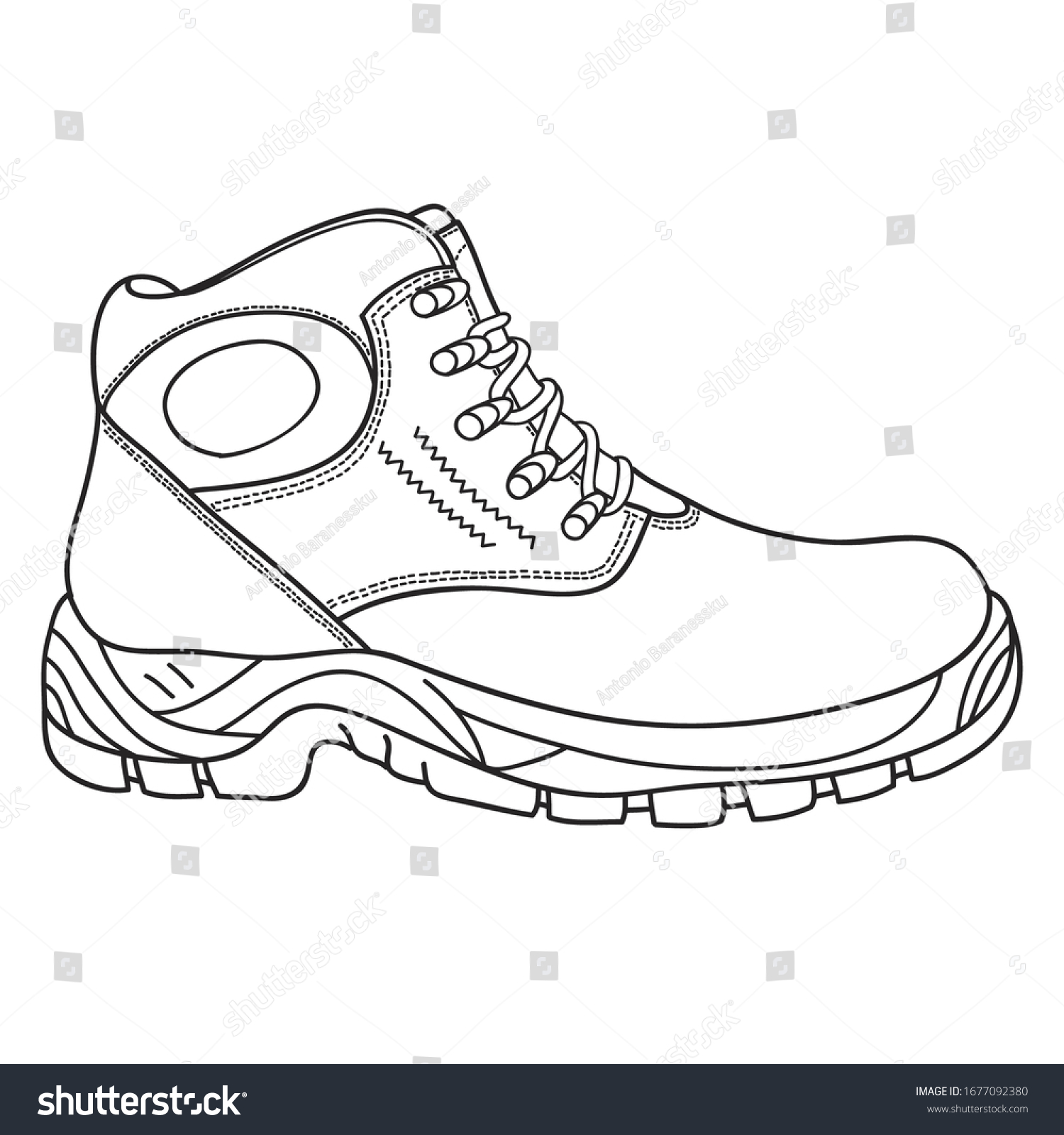 Safety Boots Personal Protective Equipment Vector Stock Vector (Royalty ...