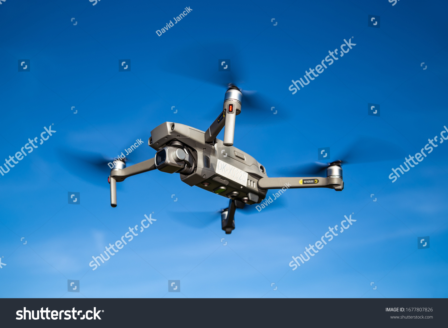 Drone Uav Identification Label Issued By Stock Photo 1677807826 ...