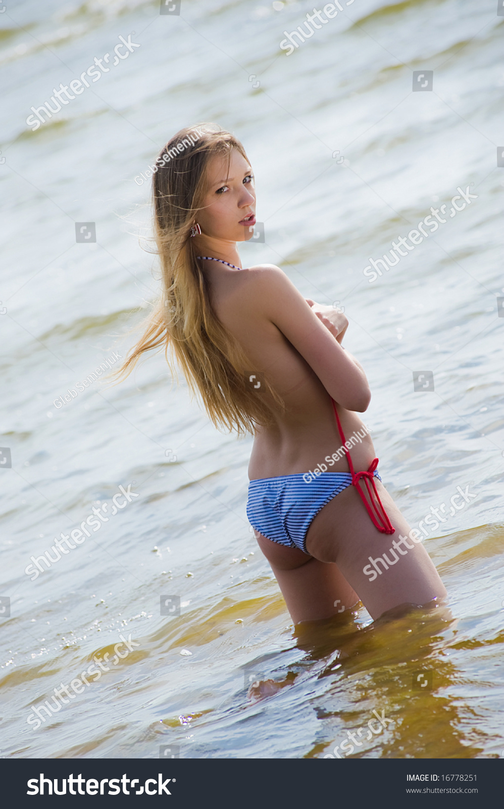 Topless Girl Bikini