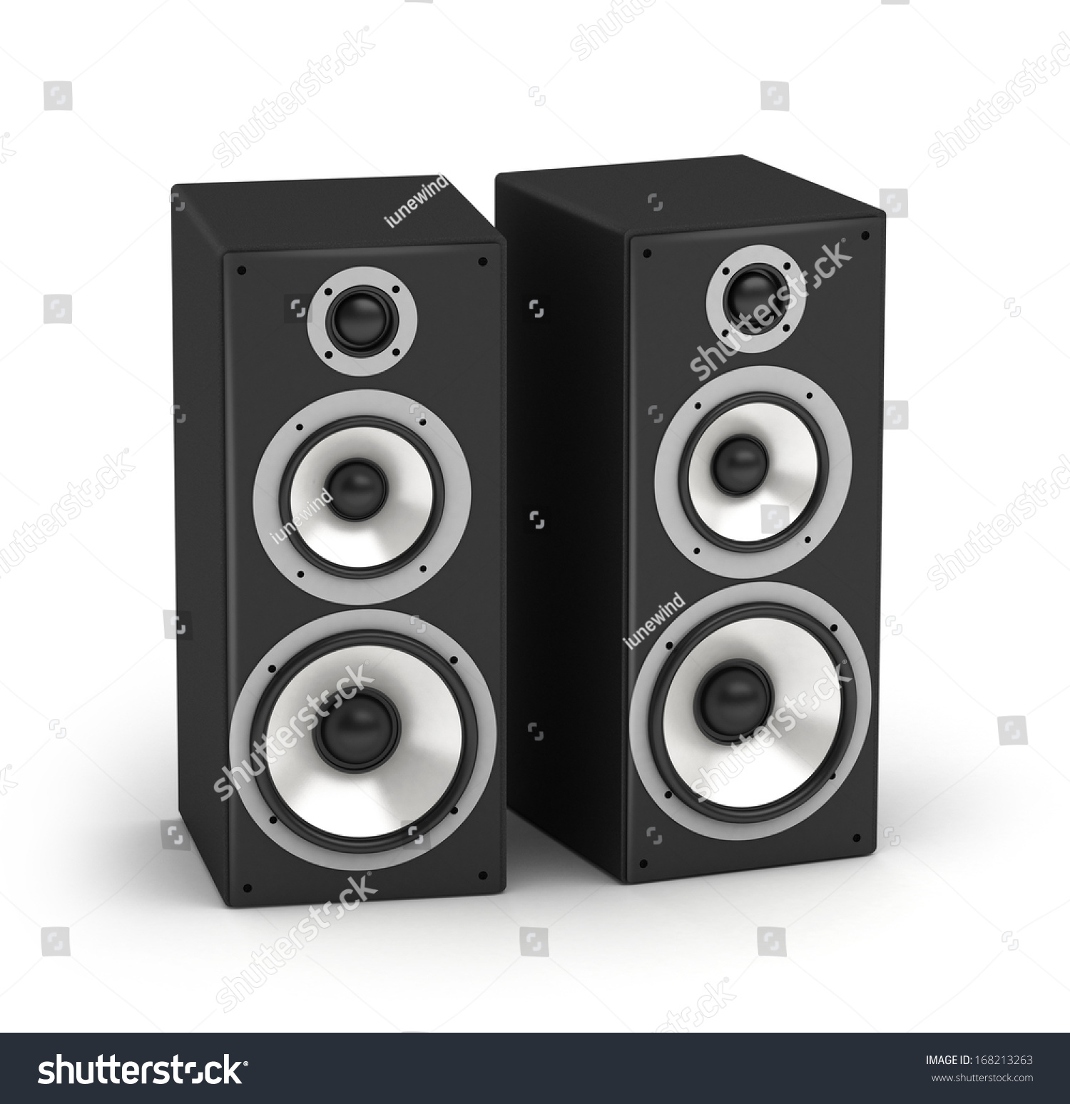 tall stereo speakers