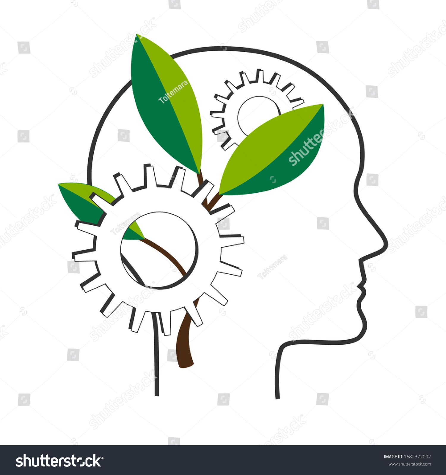 Personal Development Self Improvement Vector Concept Stock Vector ...