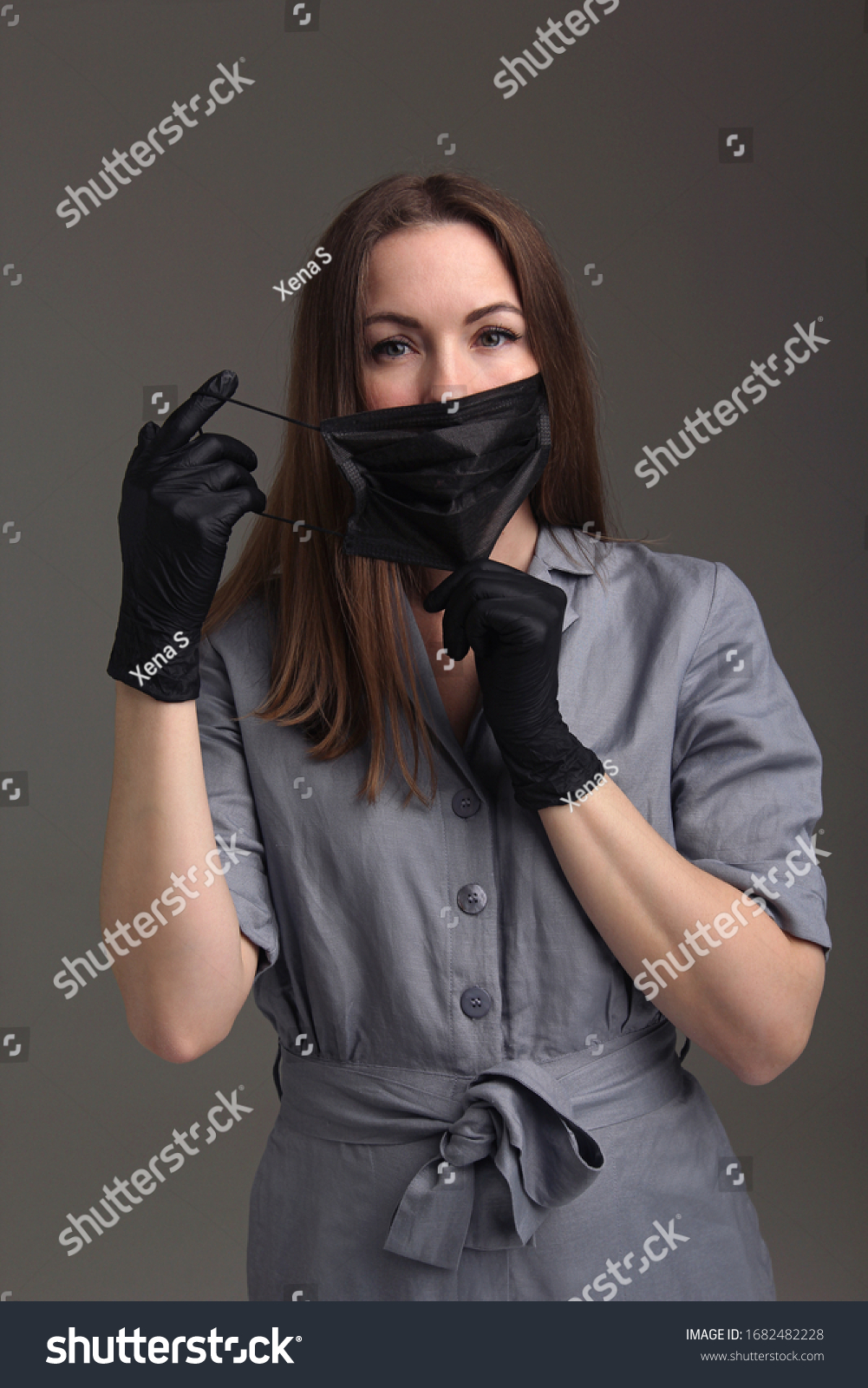 Latex Gloves Girls
