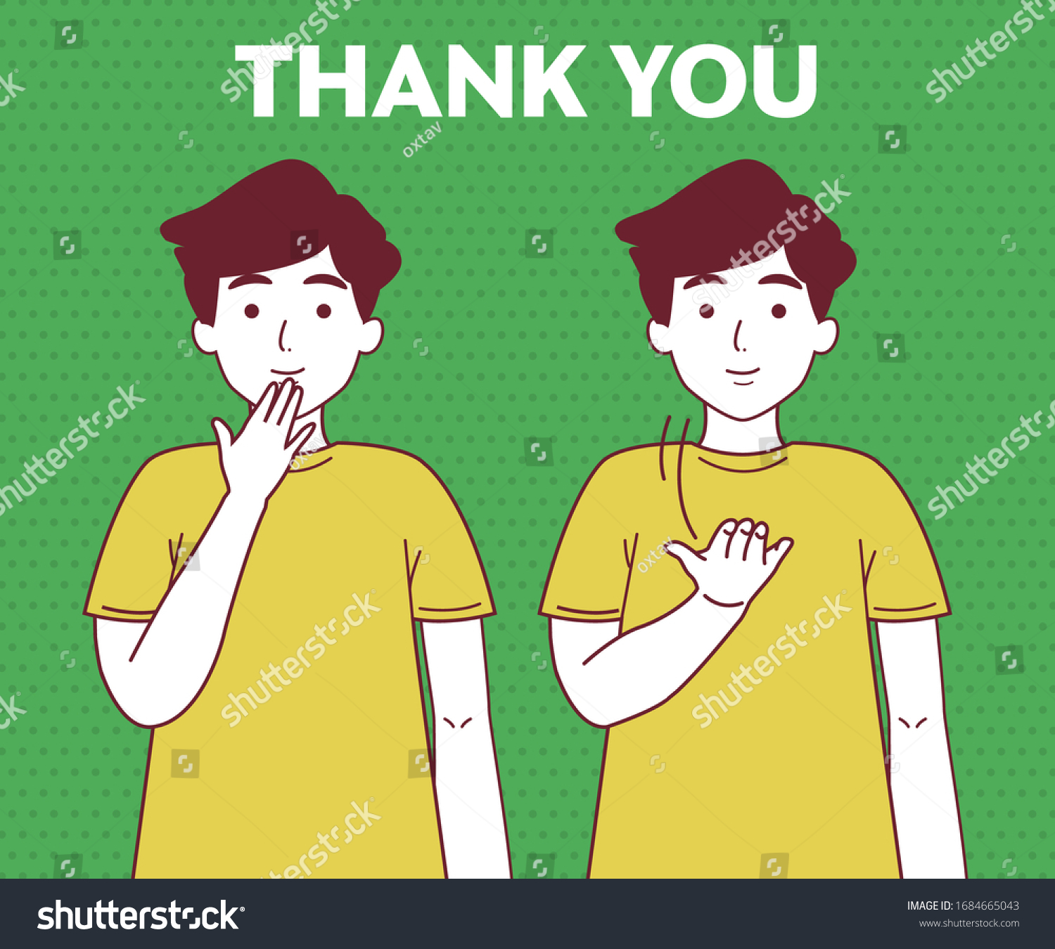 american-sign-language-asl-thank-you-stock-vector-royalty-free