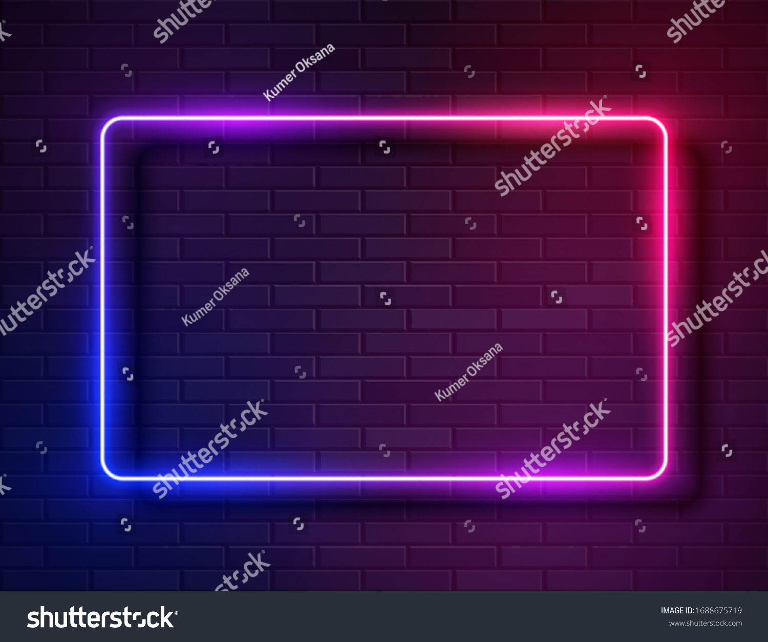 Futuristic Sci Fi Modern Neon Gradient Stock Vector (Royalty Free ...