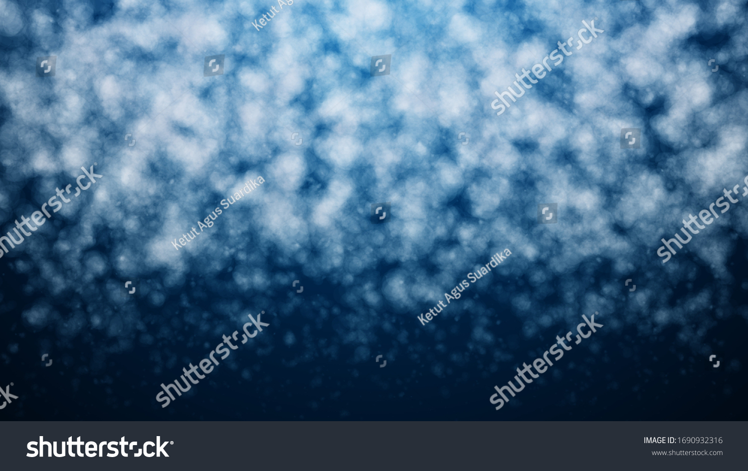 Abstract Blue Boiling Water Texture Lifting Stock Illustration