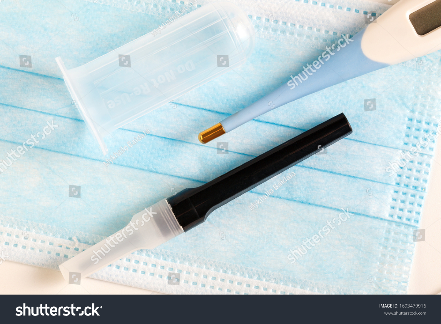 Vacuum Syringe Vacutainer Blood Sampling Medical Stock Photo 1693479916