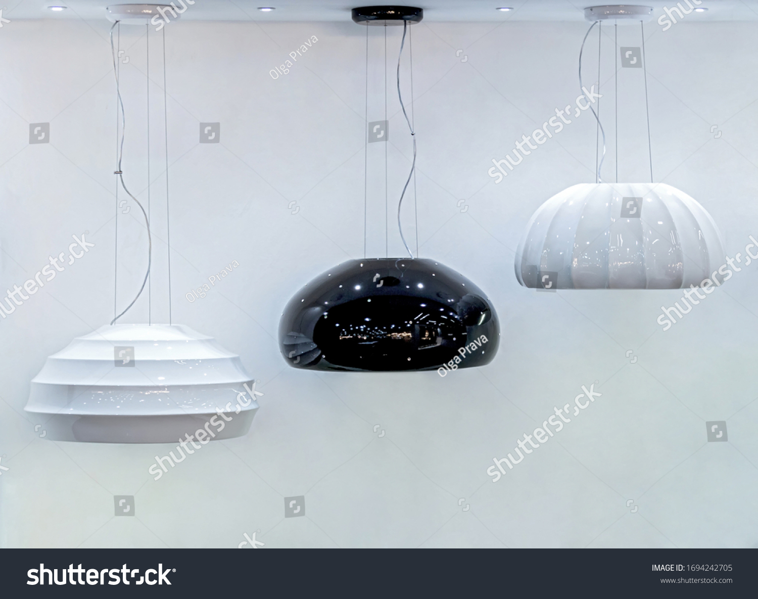 Pendant Hood Kitchen Ceramic Hoods Beautiful Stock Photo 1694242705   Stock Photo Pendant Hood For The Kitchen Ceramic Hoods Of A Beautiful Form Modern Design 1694242705 